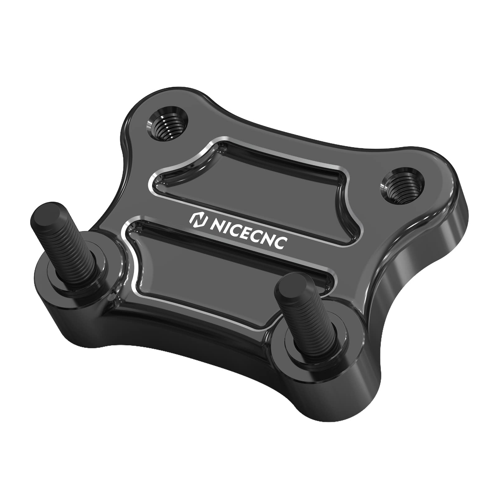 Handlebar Riser Pull Back Adapter Plate For Harley Electra Tri Street Glide Ultra Limited