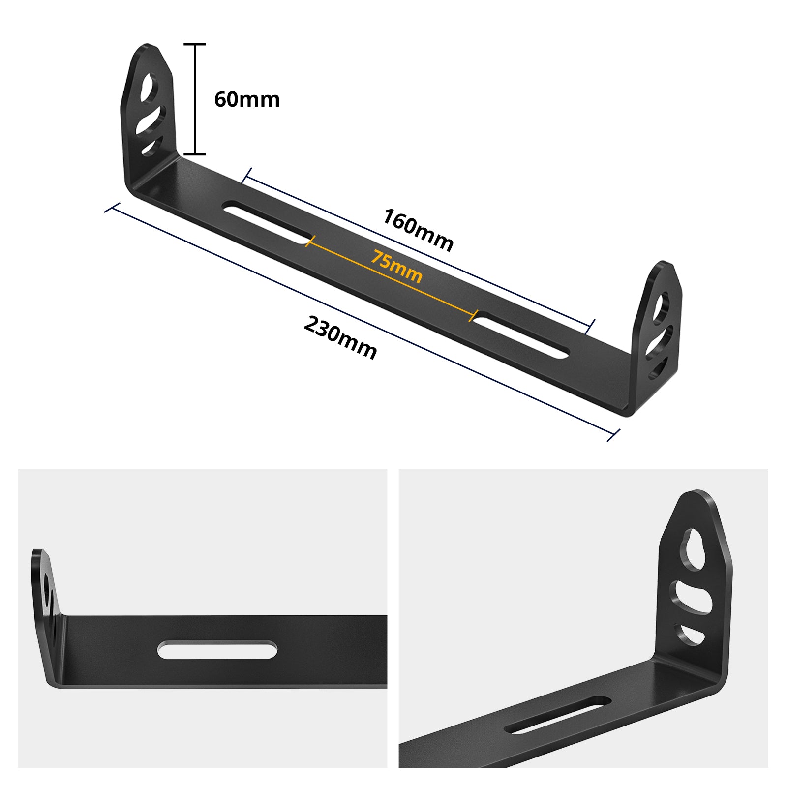 Turn Signal License Plate Relocation Kit For Harley Softail Deluxe Heritage Classic Fat Boy