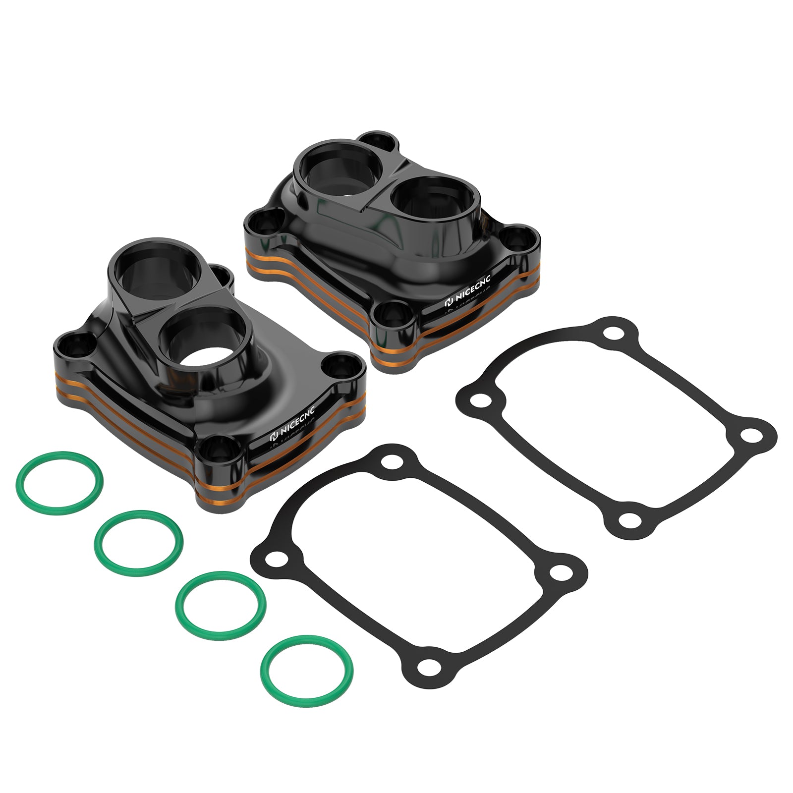 M8 Engine Tappet + Pushrod Tube Covers For Harley Softail Fat Boy Heritage Classic 114