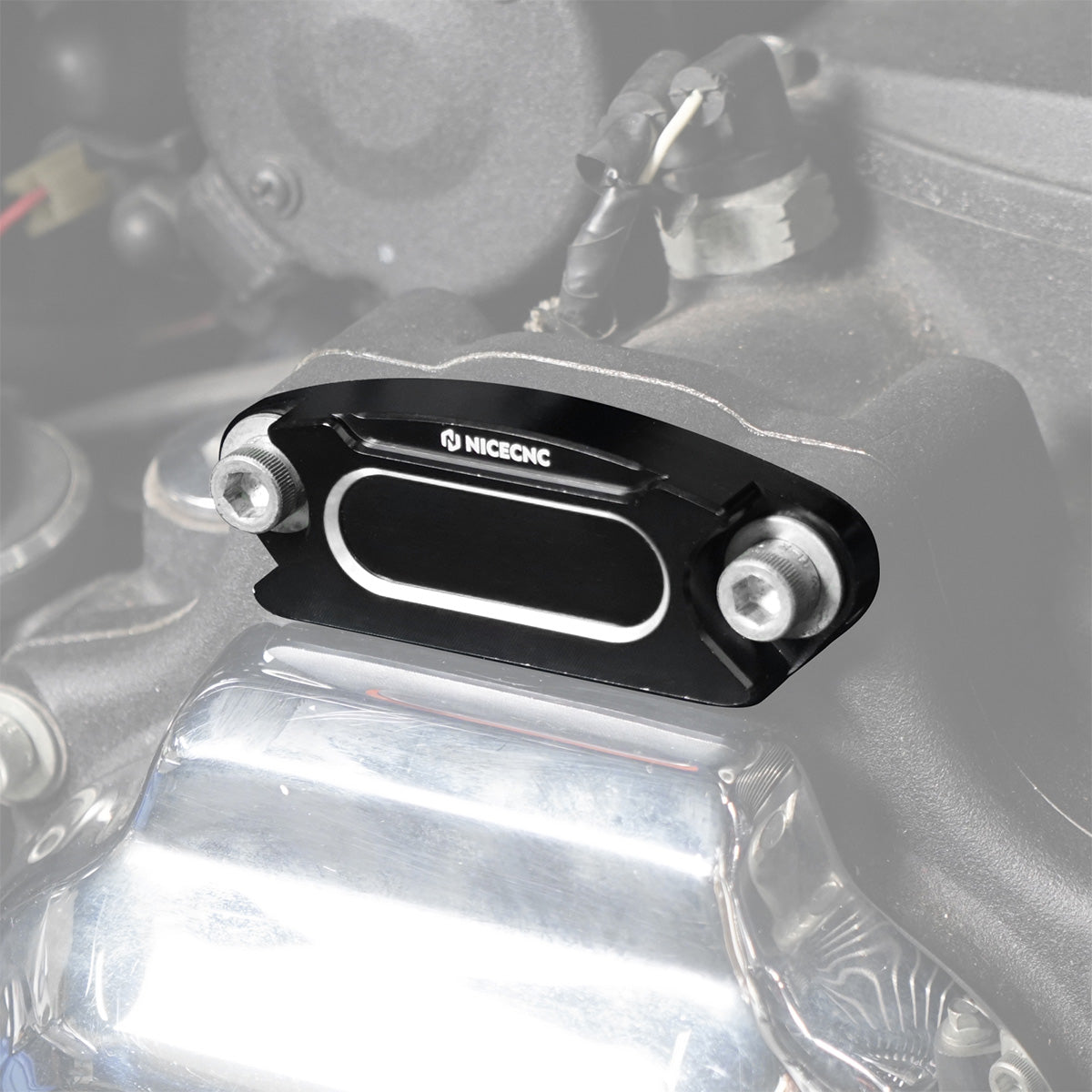 Transmission Gear Position Cover For Harley Road King Street Glide Ultra Limited