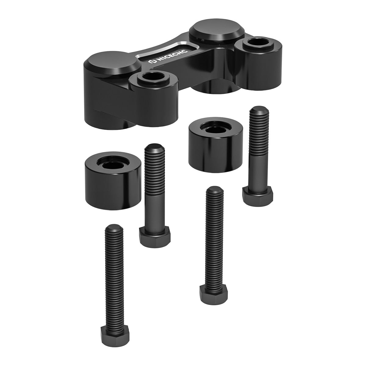 Handlebar Riser Pull Back Plate Relocation Bracket For Harley Road Glide Road King