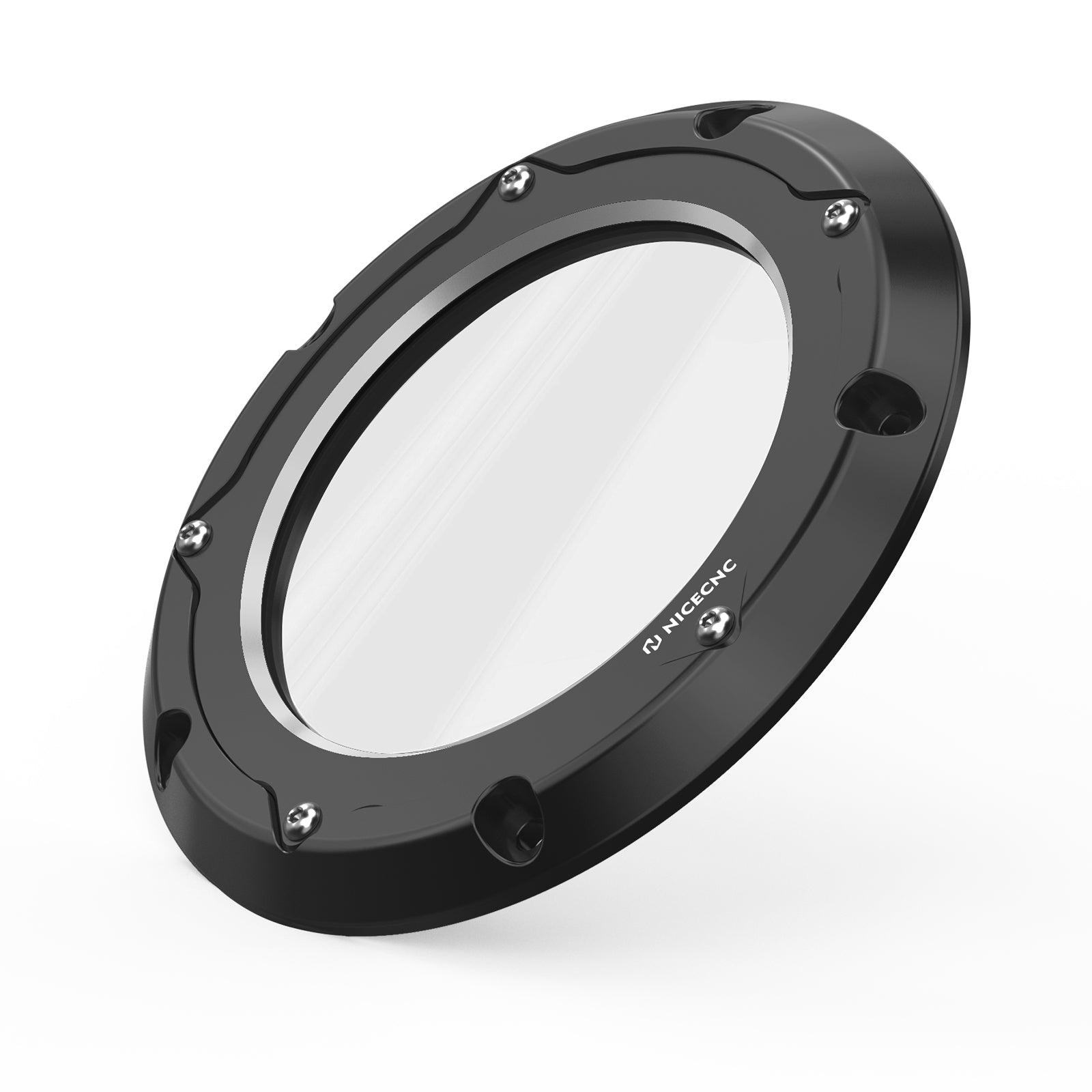 Transparent M8 Primary Derby Clutch Cover For Harley Road King Street Glide Ultra Limited