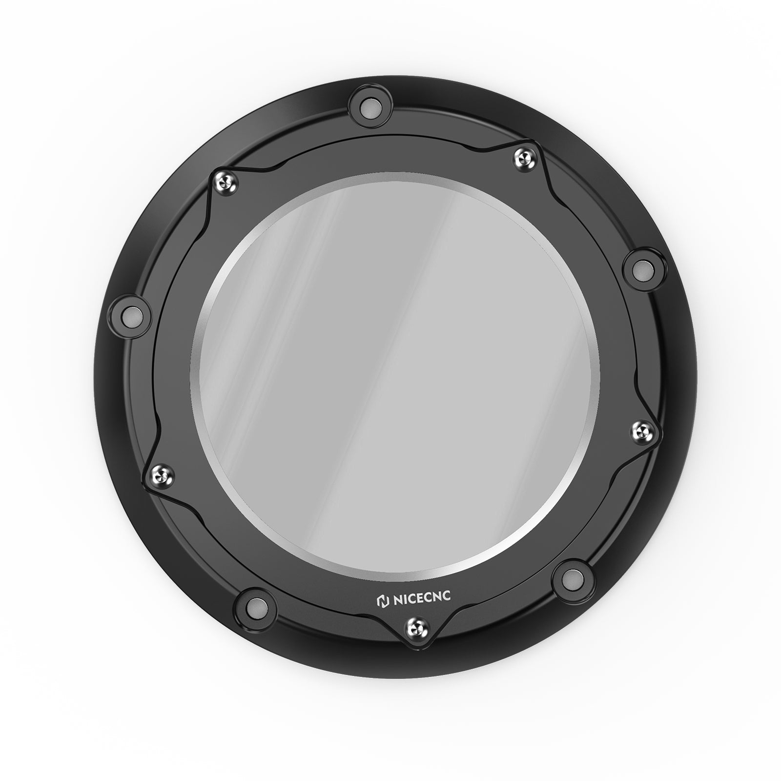 Transparent M8 Primary Derby Clutch Cover For Harley Road King Street Glide Ultra Limited