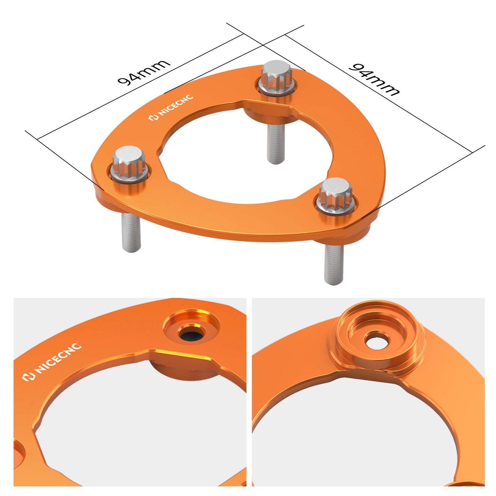 M8 Engine Derby Cover + Clutch Pressure Plate Kit For Harley Road King Electra Street Glide