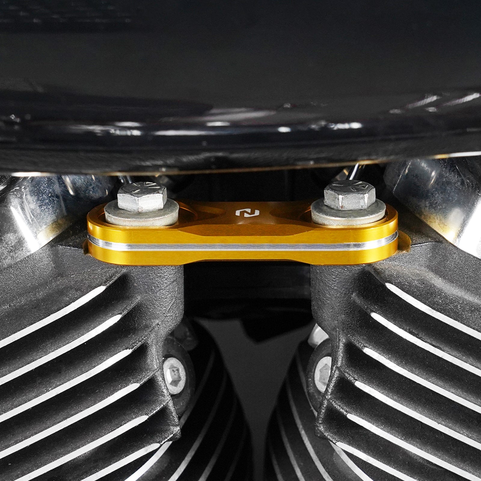 M8 Horn Relocation Bracket Plate Delete Kit For Harley Road King Electra Street Glide