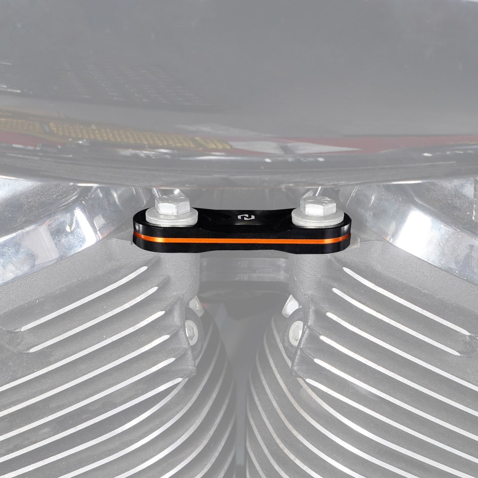 M8 Horn Relocation Bracket Plate Delete Kit For Harley Road King Electra Street Glide