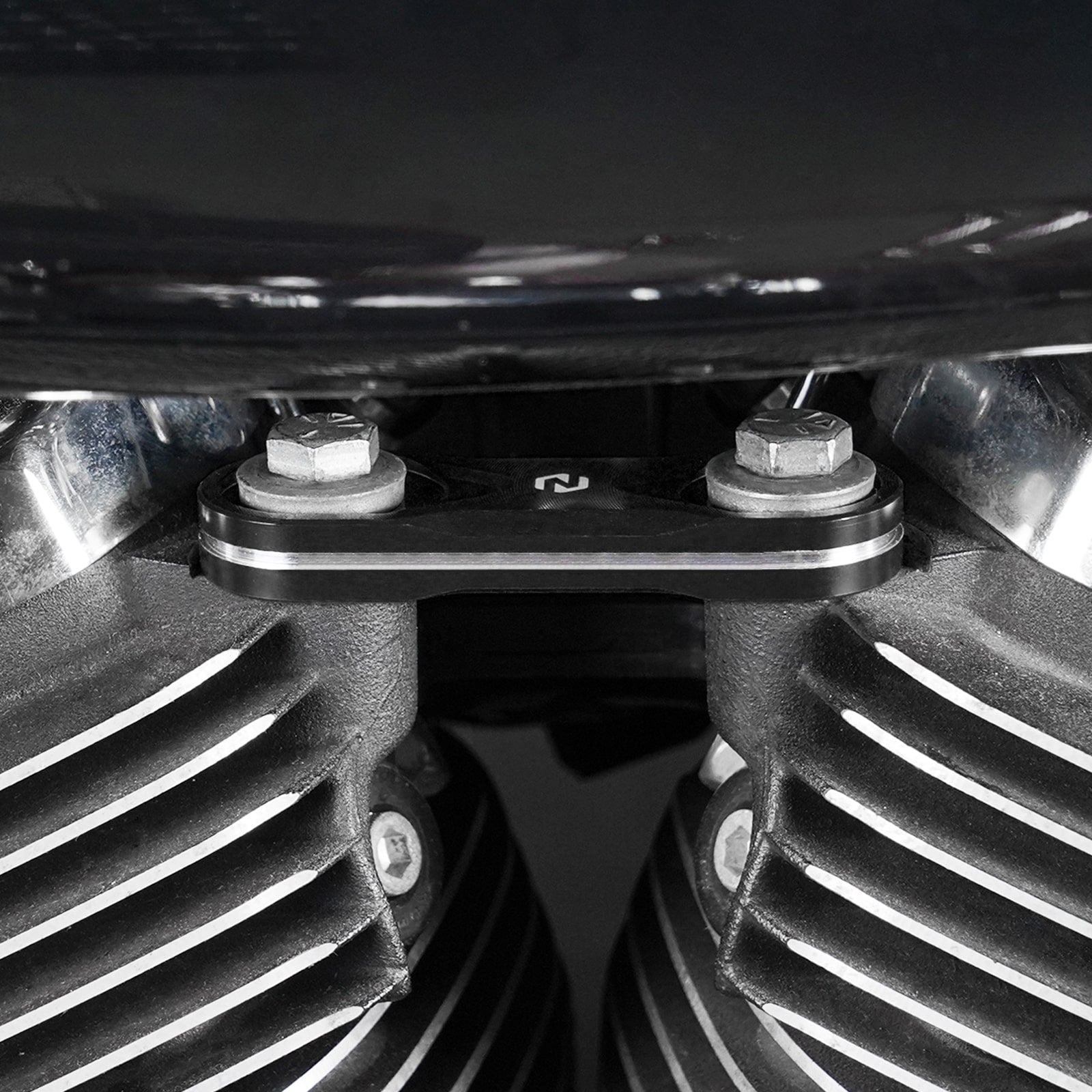 M8 Horn Relocation Bracket Plate Delete Kit For Harley Road King Electra Street Glide