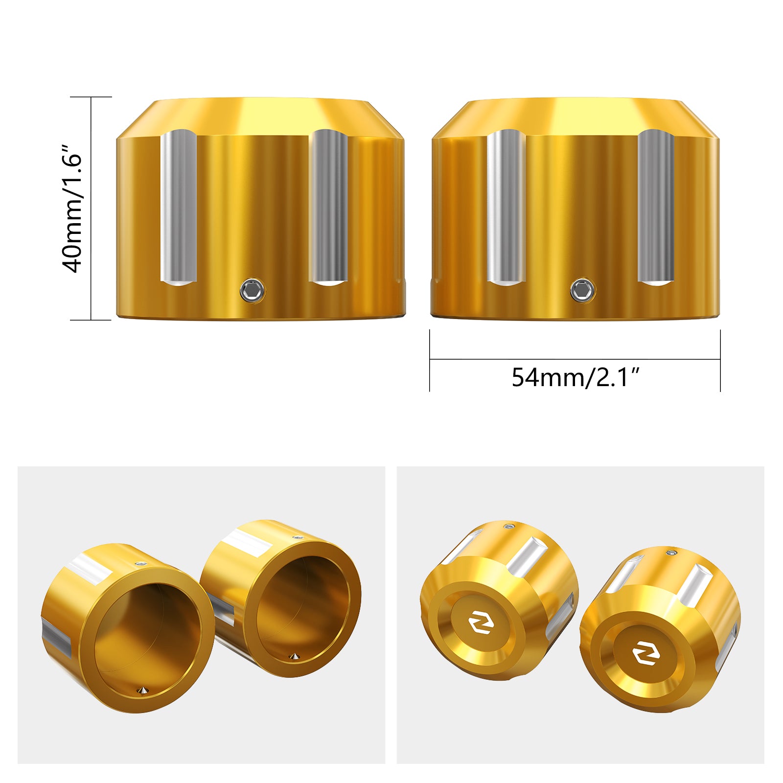 Rear Axle Nut Covers Caps For Harley Road King Electra Street Glide