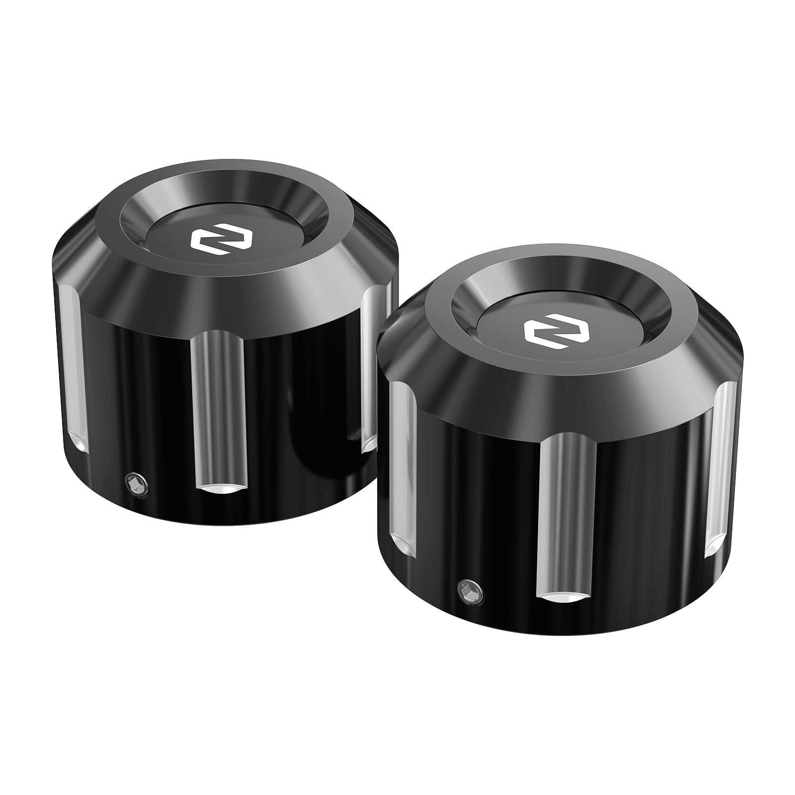 Rear Axle Nut Covers Caps For Harley Road King Electra Street Glide