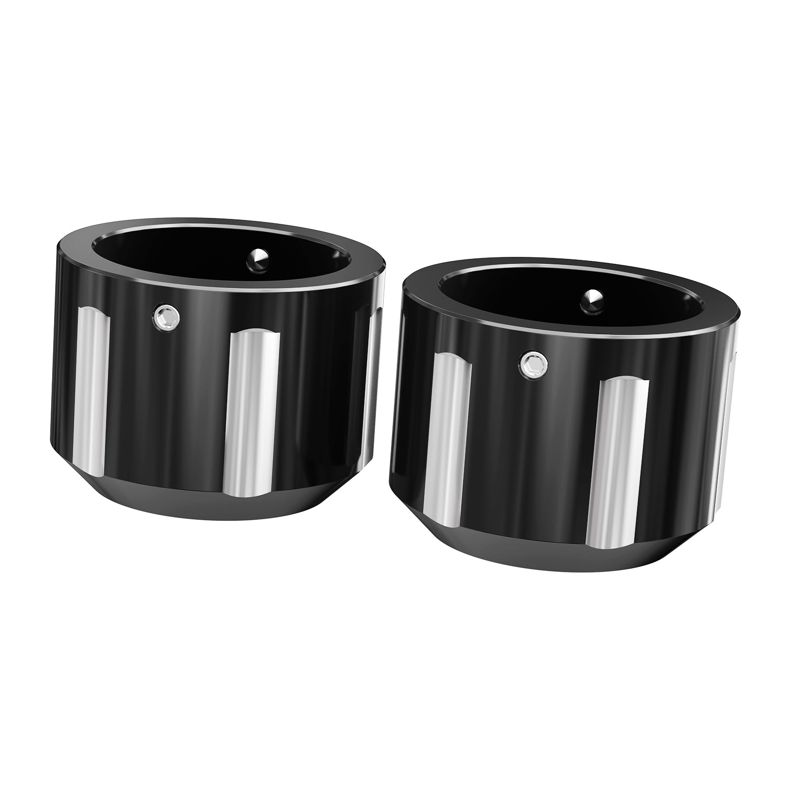 Rear Axle Nut Covers Caps For Harley Road King Electra Street Glide