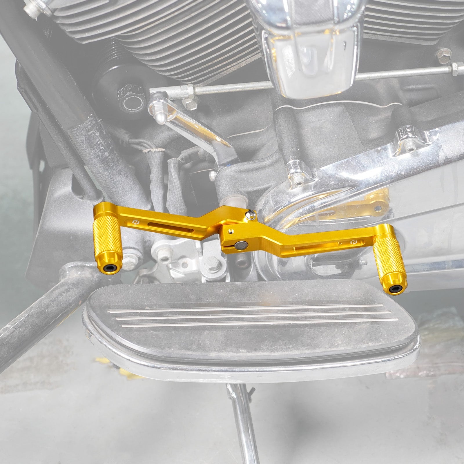 Short Heel Toe Shifter Shift Levers Set For Harley Road King Street Glide Ultra Limited