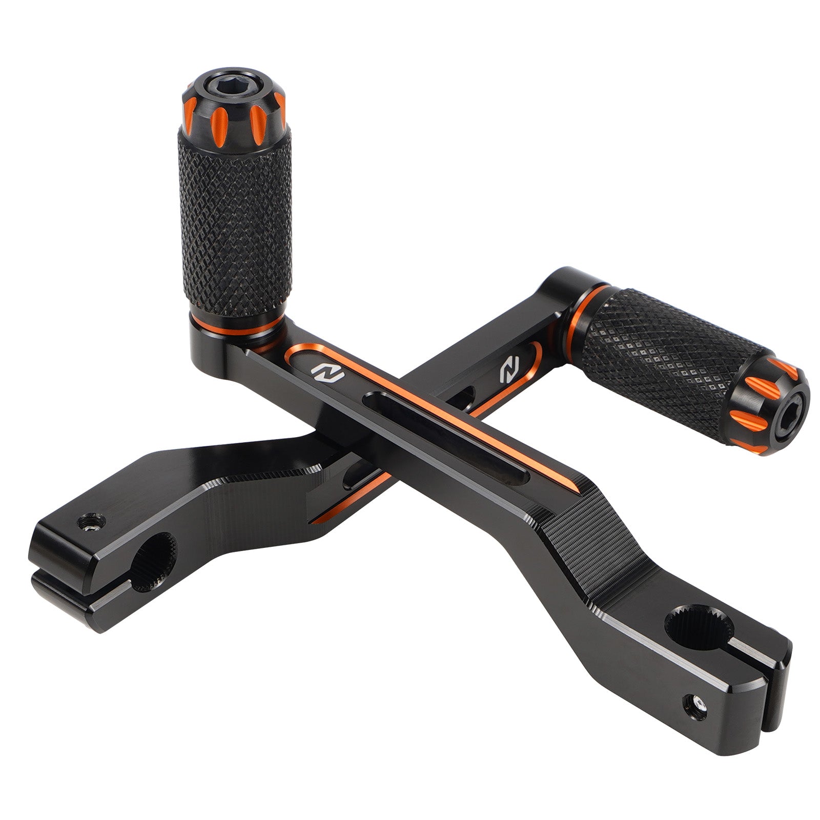 Short Heel Toe Shifter Shift Levers Set For Harley Road King Street Glide Ultra Limited