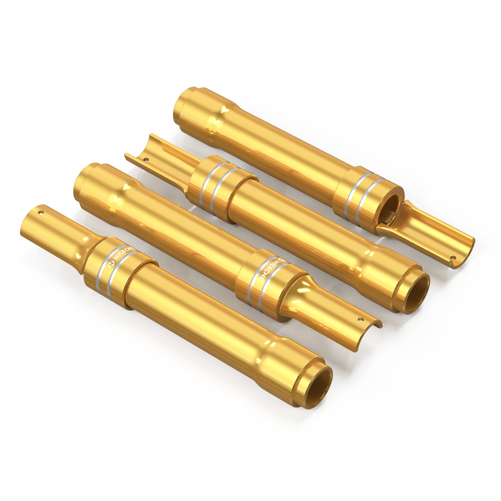 Pushrod Tube Cover Kit For Harley Softial Deluxe Fat Boy Heritage Classic 107 114