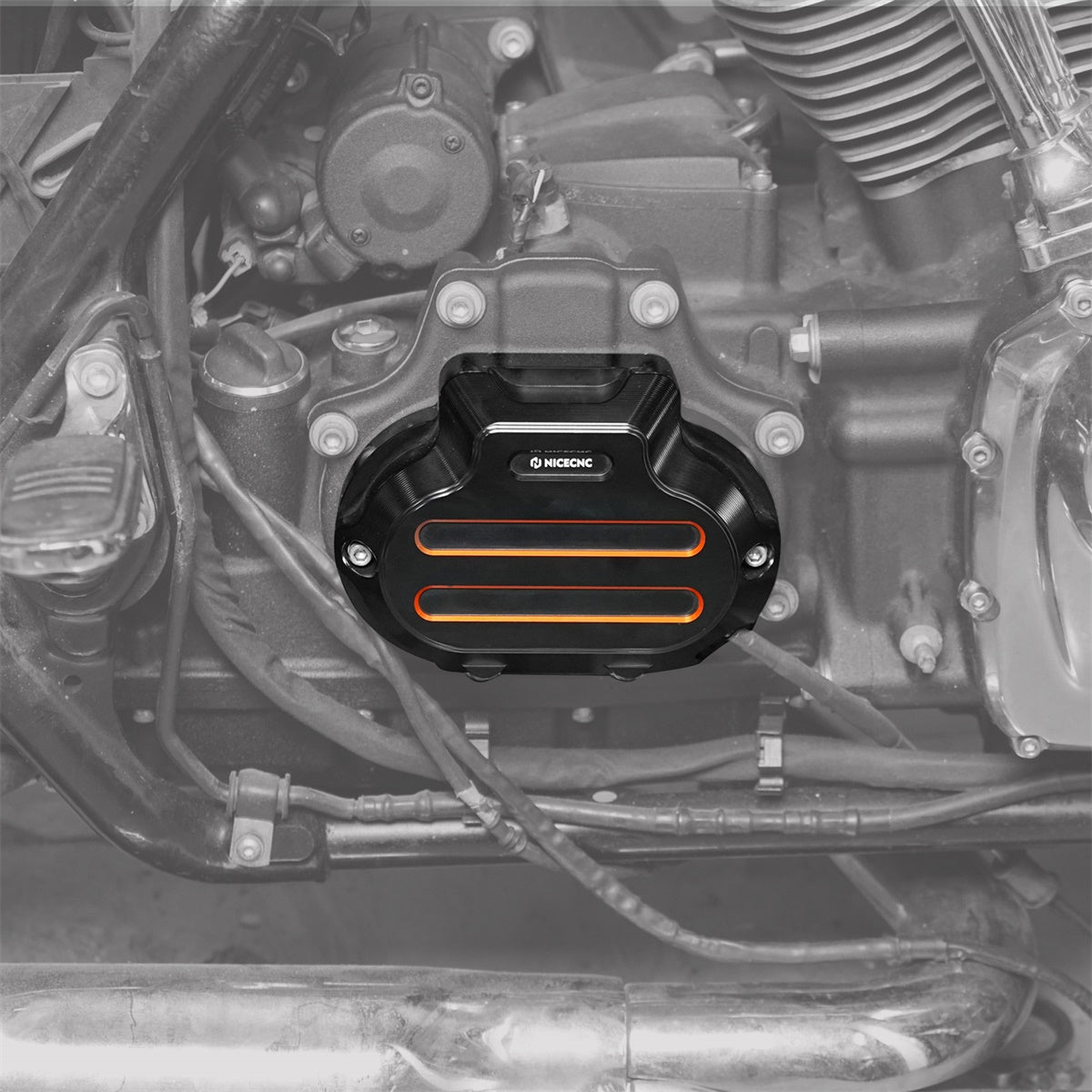 Gearbox Transmission Side Cover For Harley Street Glide Road King Freewheeler
