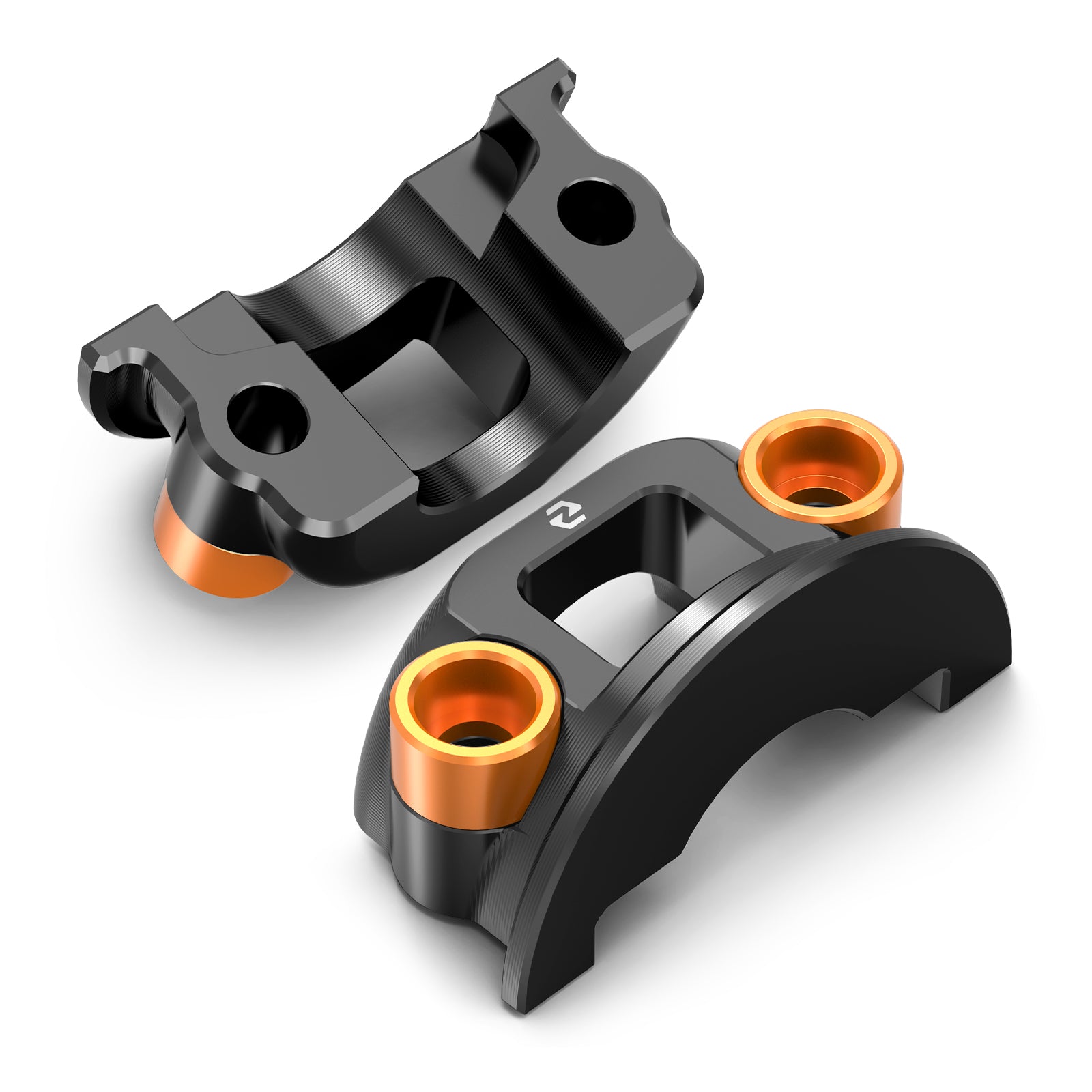 Brake Clutch Lever Perch Half Clamp Kit For Harley Softail Custom Slim Deluxe Standard