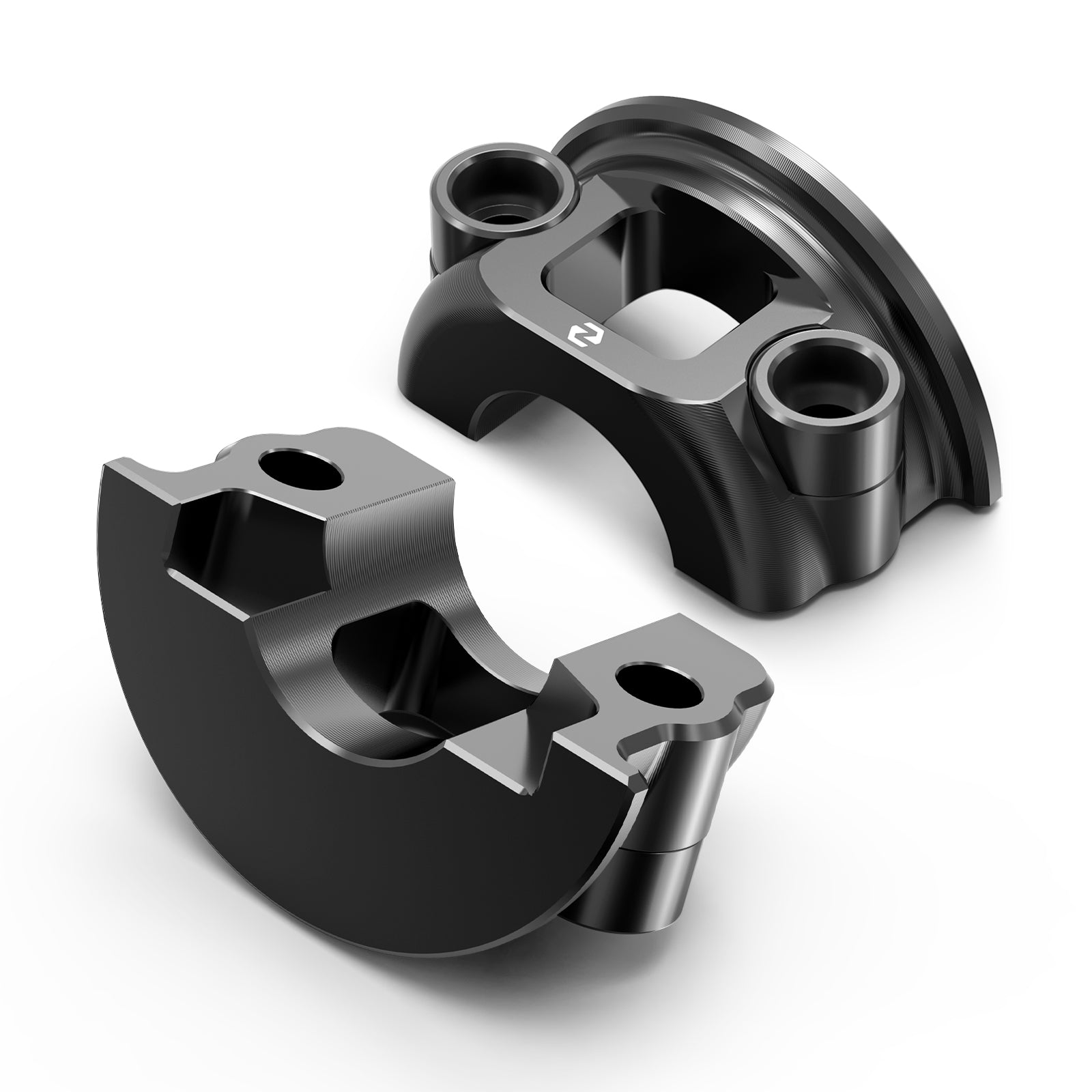 Brake Clutch Lever Perch Half Clamp Kit For Harley Softail Custom Slim Deluxe Standard