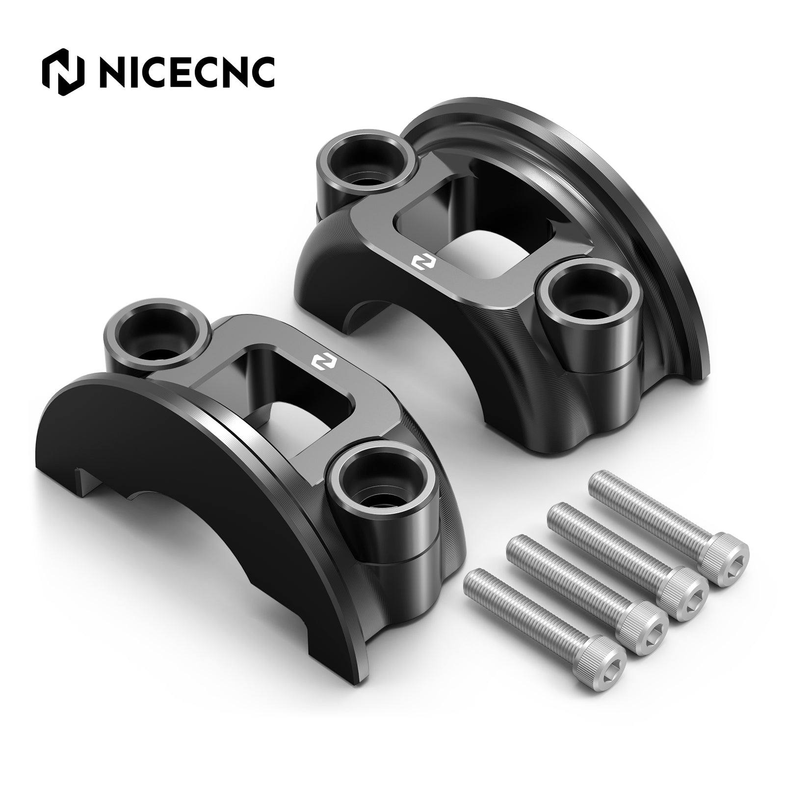 Brake Clutch Lever Perch Half Clamp Kit For Harley Softail Custom Slim Deluxe Standard