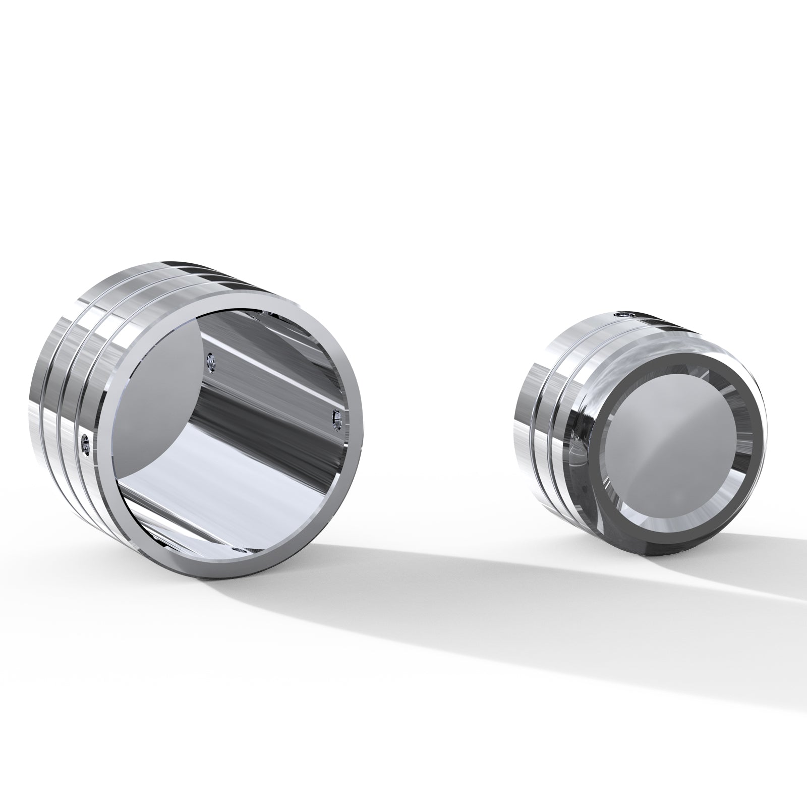 Chrome Rear Axle Nut Caps Covers For Harley Sportster 1200 72 48 XL Iron 883 XL883N