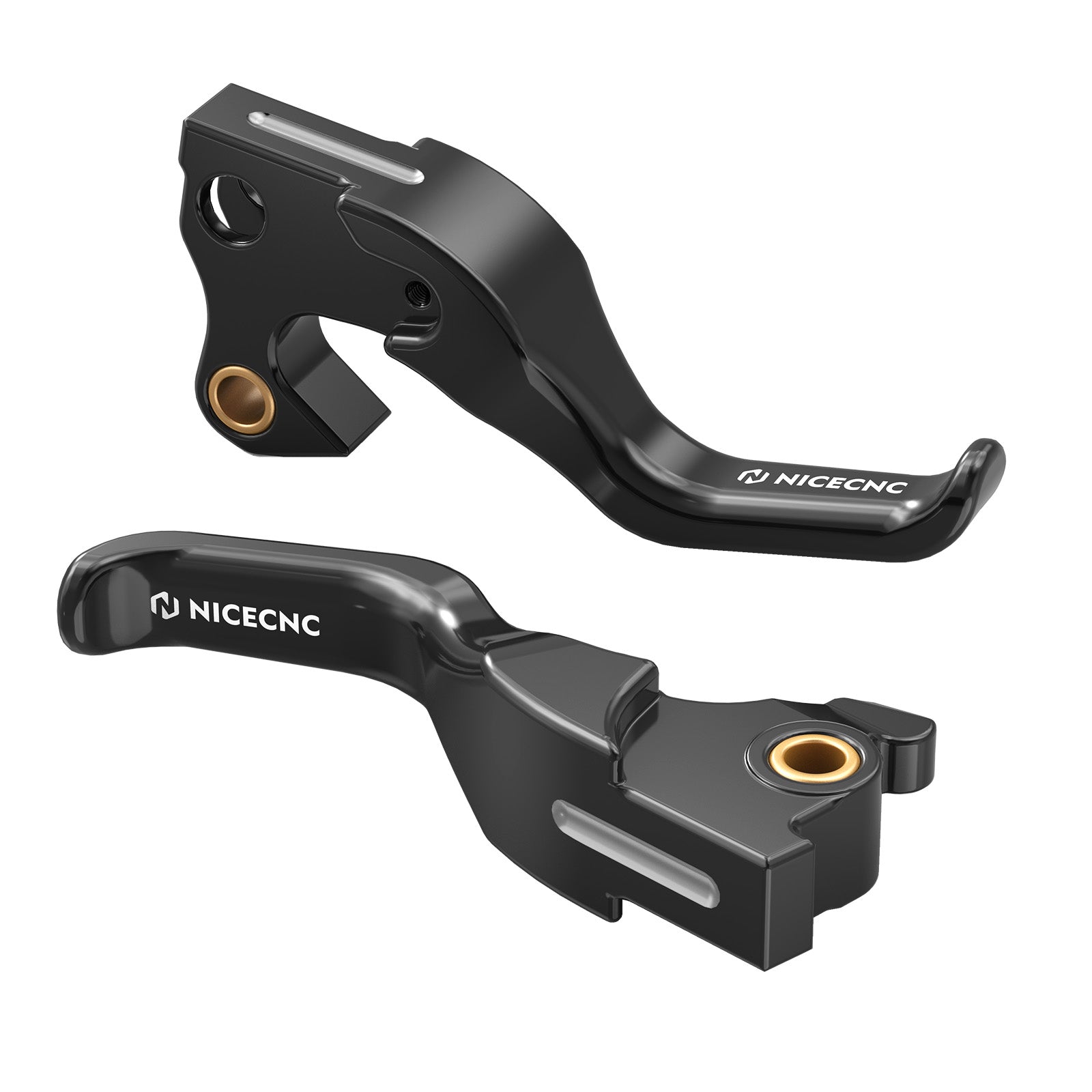2-Finger Short Brake Clutch Hand Levers For Harley Sportster 1200 883 48 72 XL