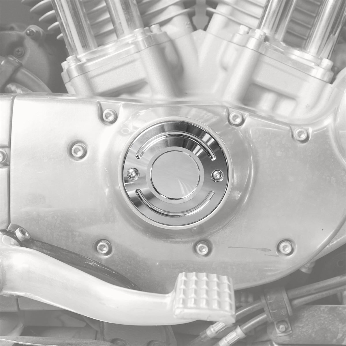 Chrome Timer Cover For Harley Sportster 1200 48 72 XL Iron 883 XL883N