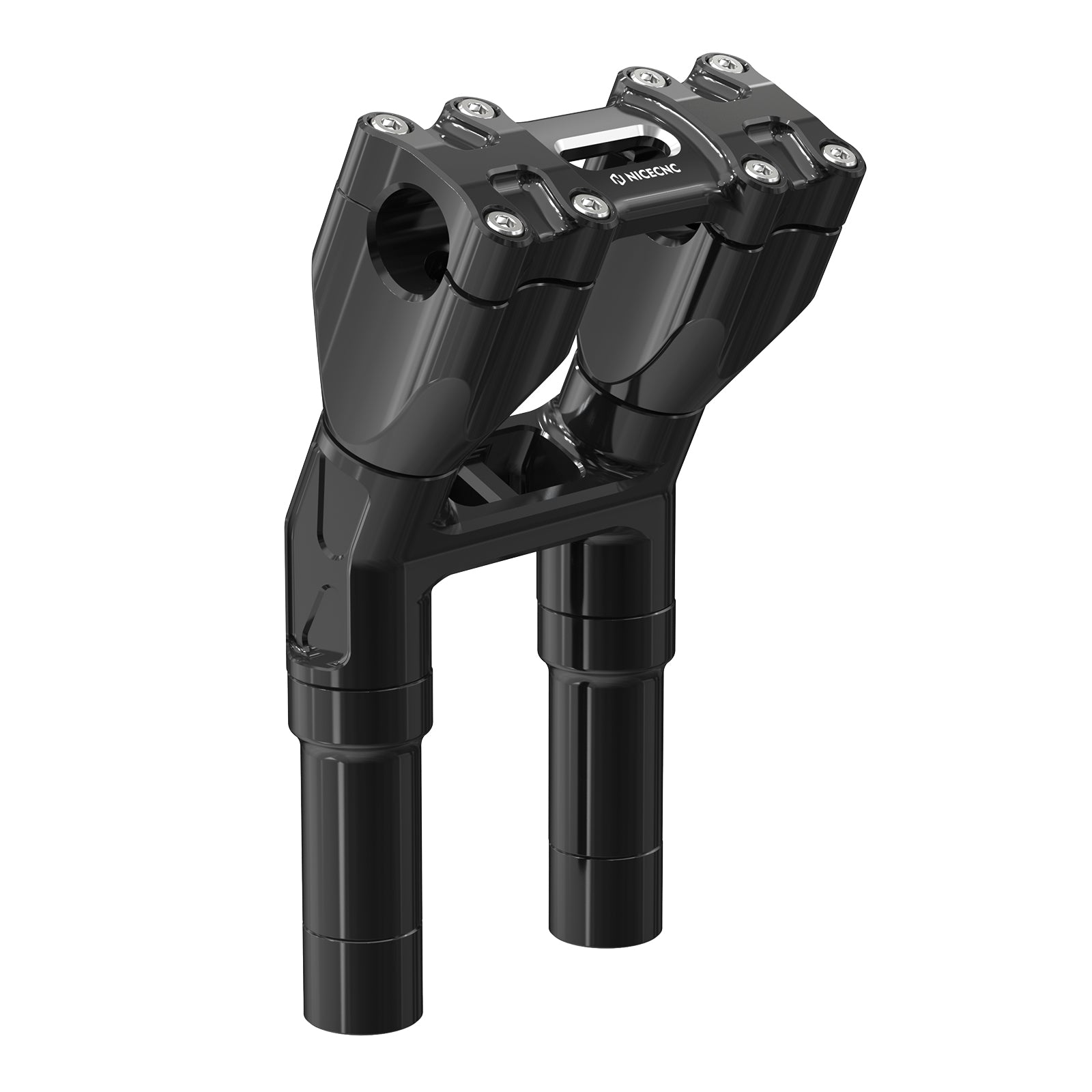 Modular Kickback Handlebar Riser For Harley Dyna Fat Street Bob Low Rider Super Glide