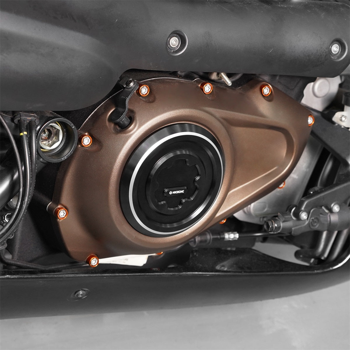 Right Side Clutch Derby Cover For Harley Sportster S Nightster 1250 Pan America