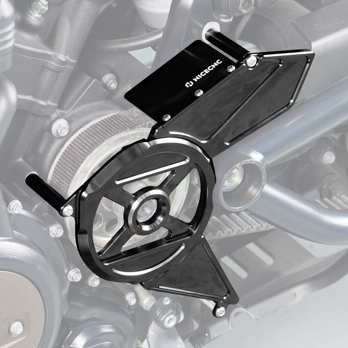 Ritzel + Getriebe Kettenrad Gürtel Abdeckungen Set Für Harley Sportster S 1250 Nightster
