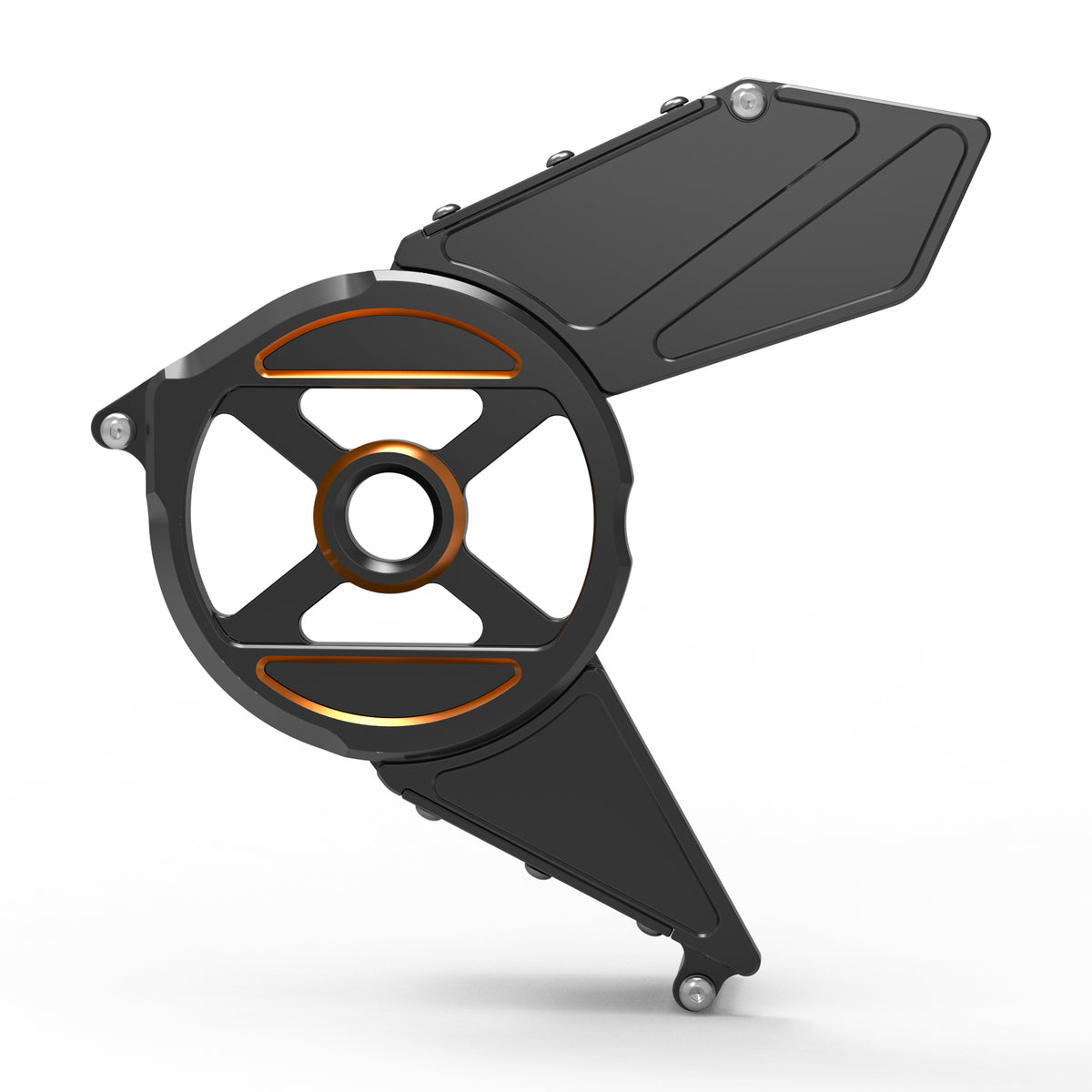 Ritzel + Getriebe Kettenrad Gürtel Abdeckungen Set Für Harley Sportster S 1250 Nightster
