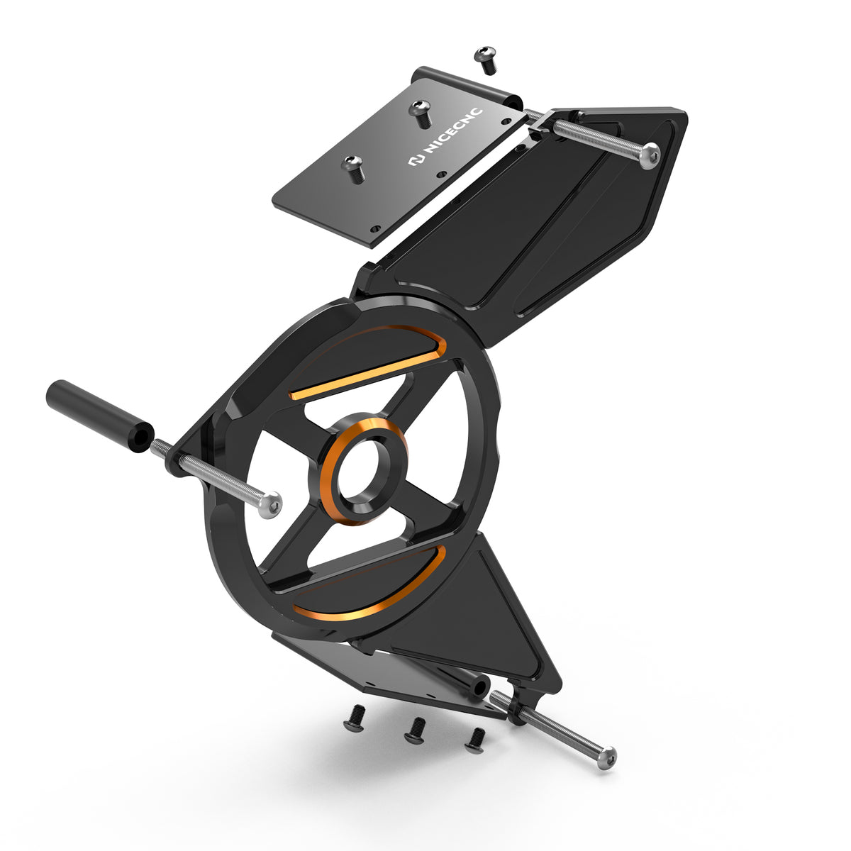 Ritzel + Getriebe Kettenrad Gürtel Abdeckungen Set Für Harley Sportster S 1250 Nightster