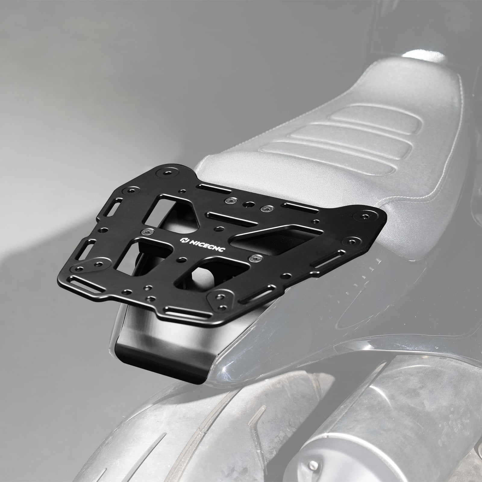 Rear Luggage Rack Cargo Plate Kit Top Case Mounting For Harley Sportster S 1250
