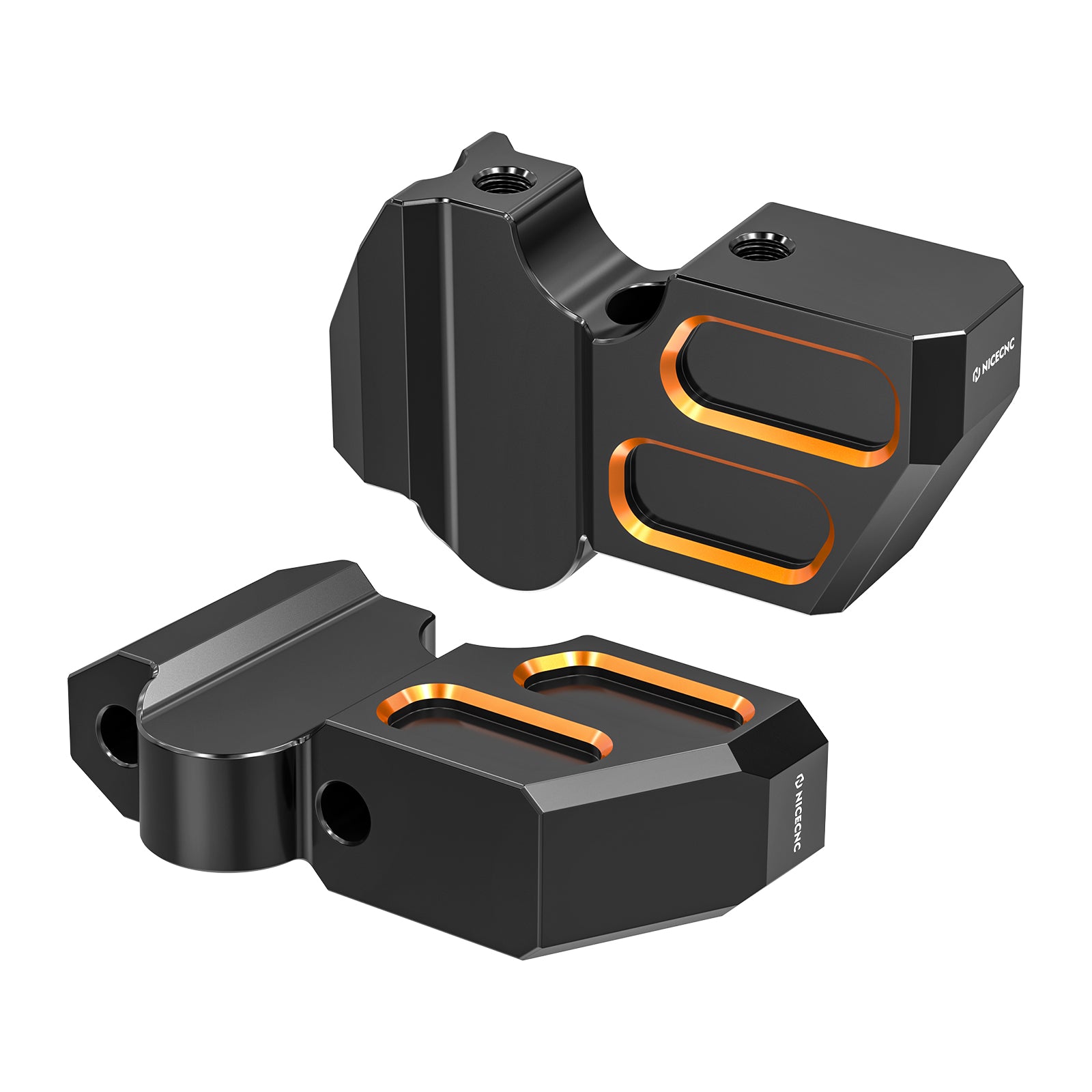 Handlebar Kickback Risers & Phone Holder Bracket Mount Kit For Harley Sportster S 1250