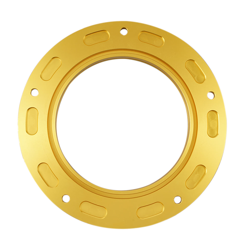 Transparent M8 Primary Derby Clutch Cover For Harley Road King Street Glide Ultra Limited