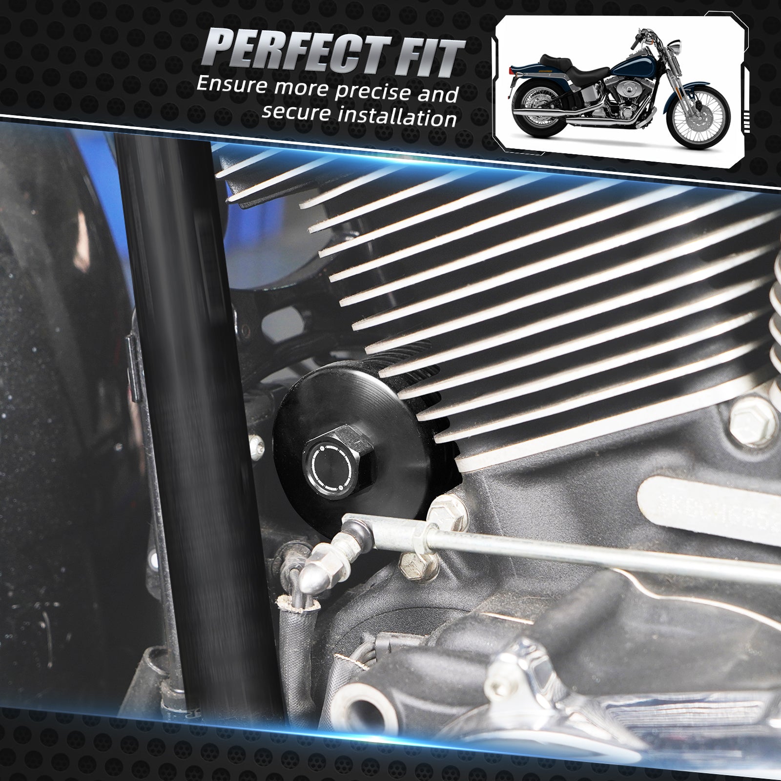 Reusable Magnetic Oil Filter Kit For Harley Road King Tri Electra Street Glide Ultra Limited