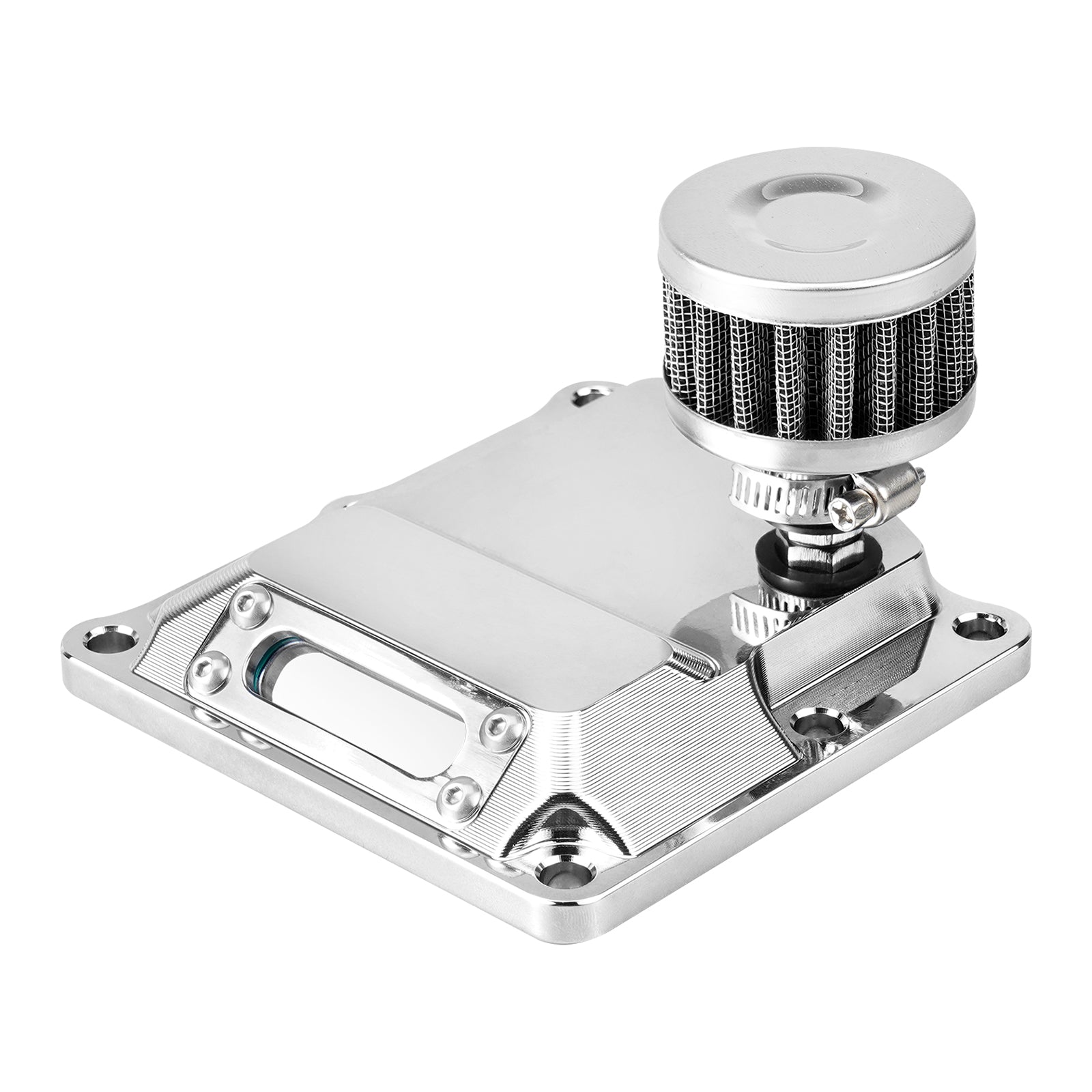 Transparent Vented Transmission Top Cover For Harley-Davidson M8 Engine 2017-2024