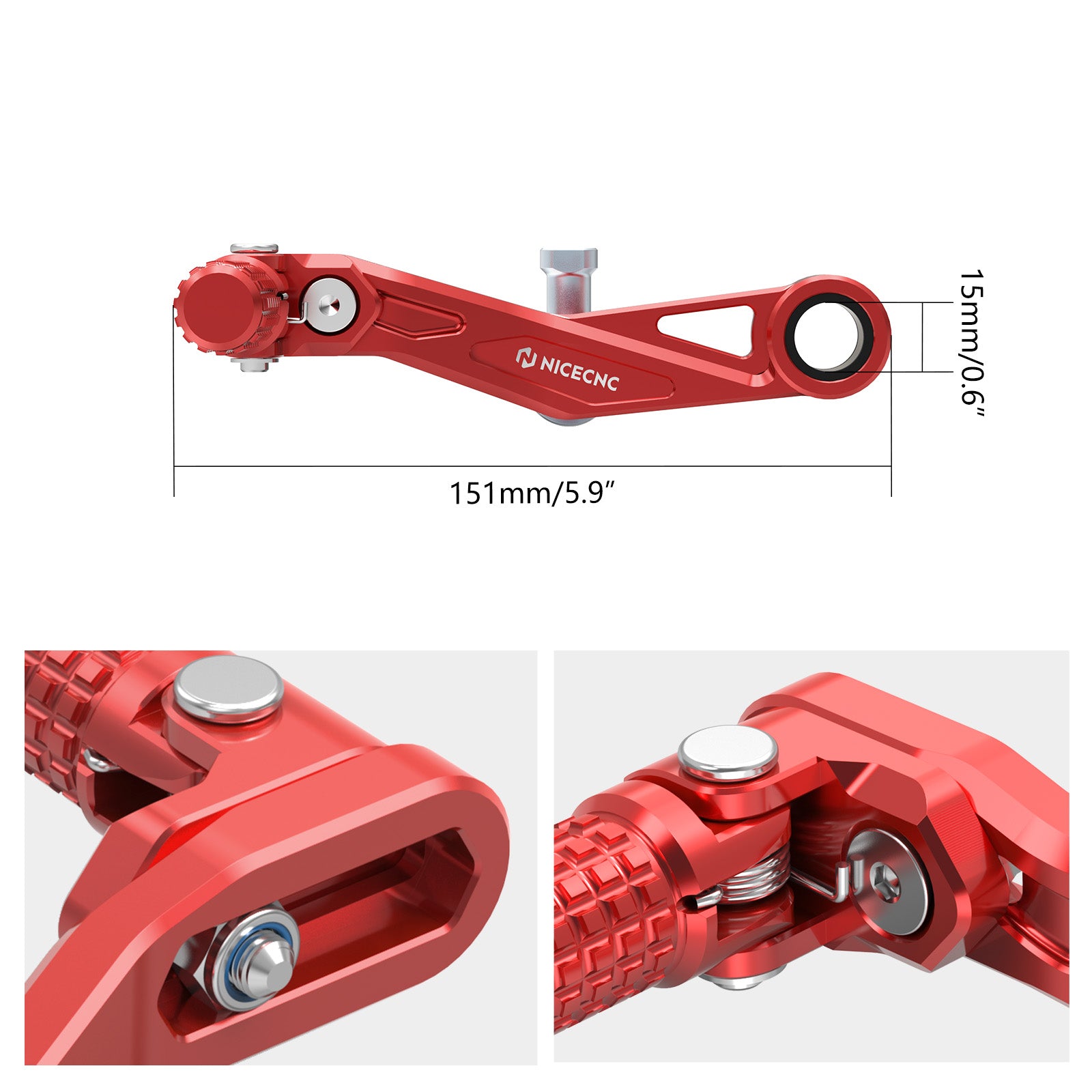 Adjustable Folding Gear Shift Lever For Honda Africa Twin CRF 1000 1100L