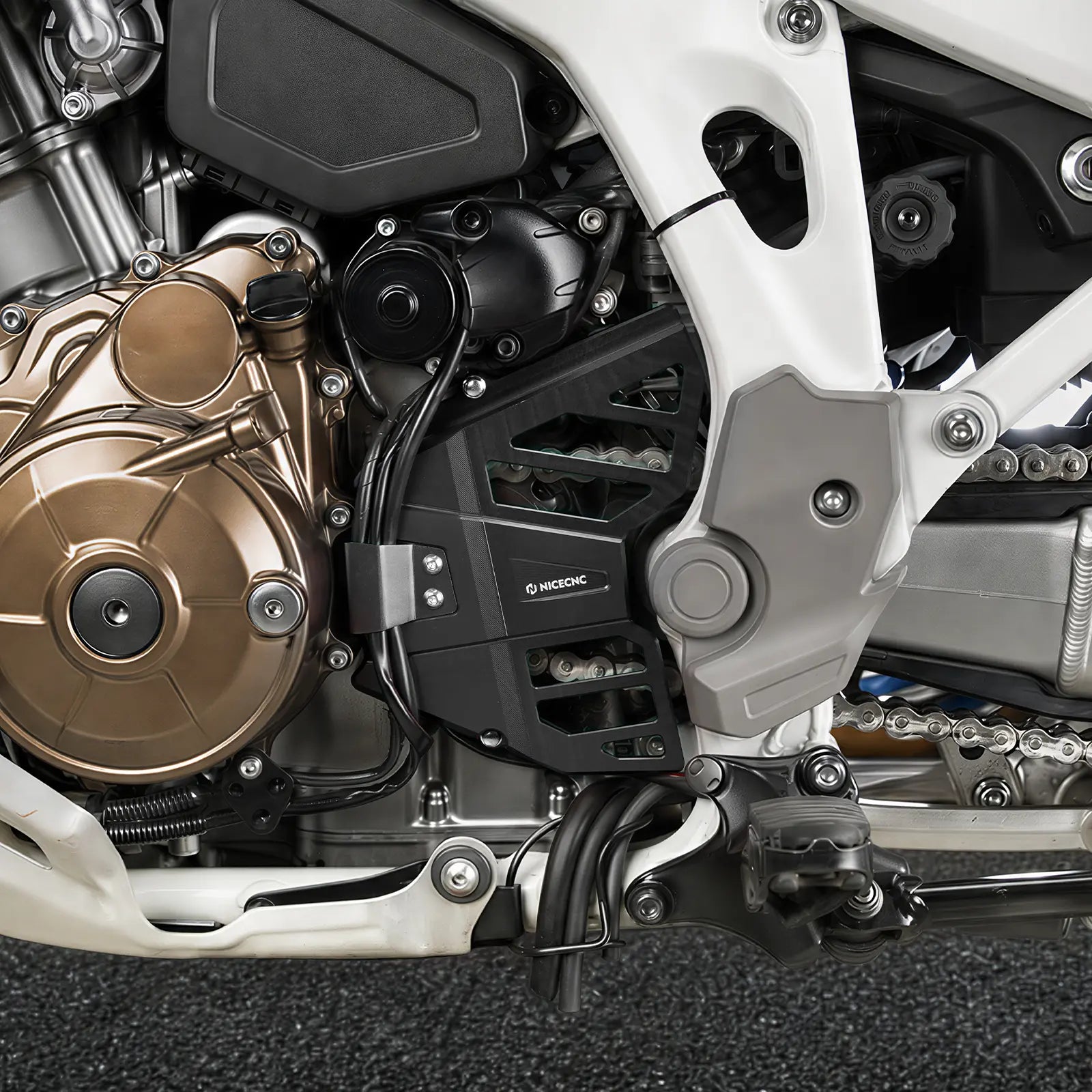 Front Sprocket Cover Chain Guard Case Saver For Honda Africa Twin CRF 1000 1100L