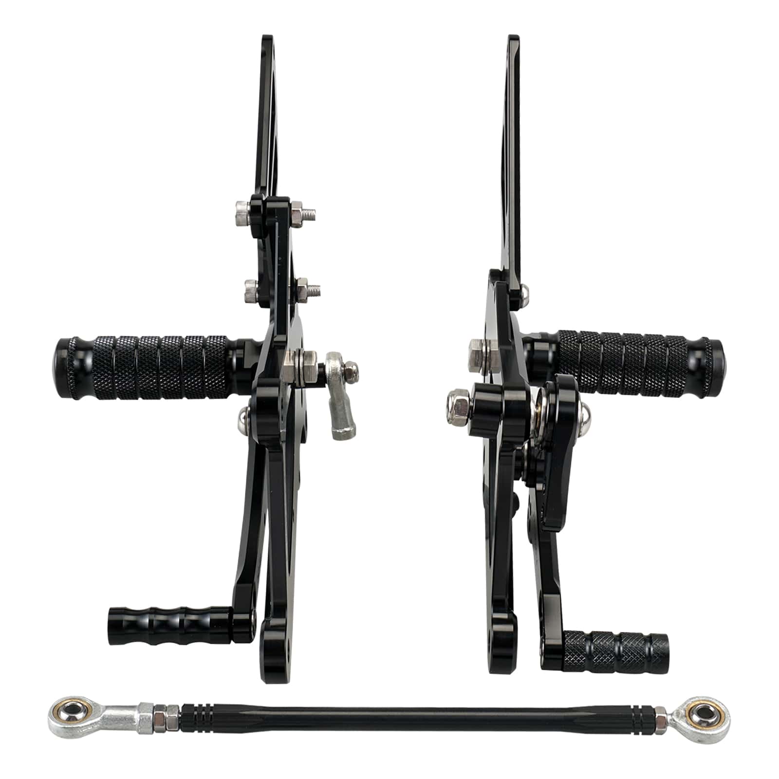 Race Adjustable Rearsets Foot Pegs Pedals For Honda CB 400F 500F / CBR 400R 500R