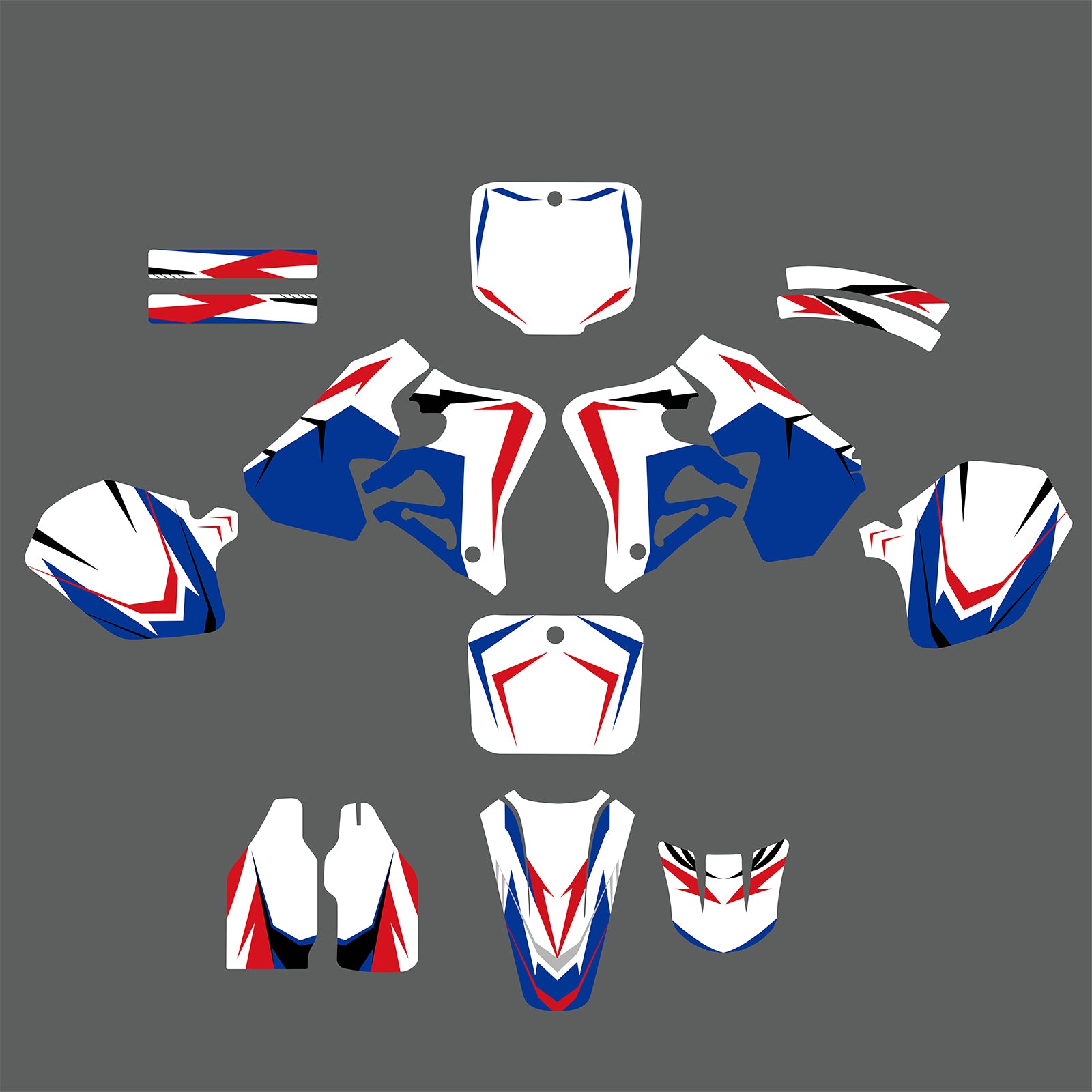 Full Graphics Decals Stickers Set For HONDA CR125 1995-1997 CR250 1995-1996