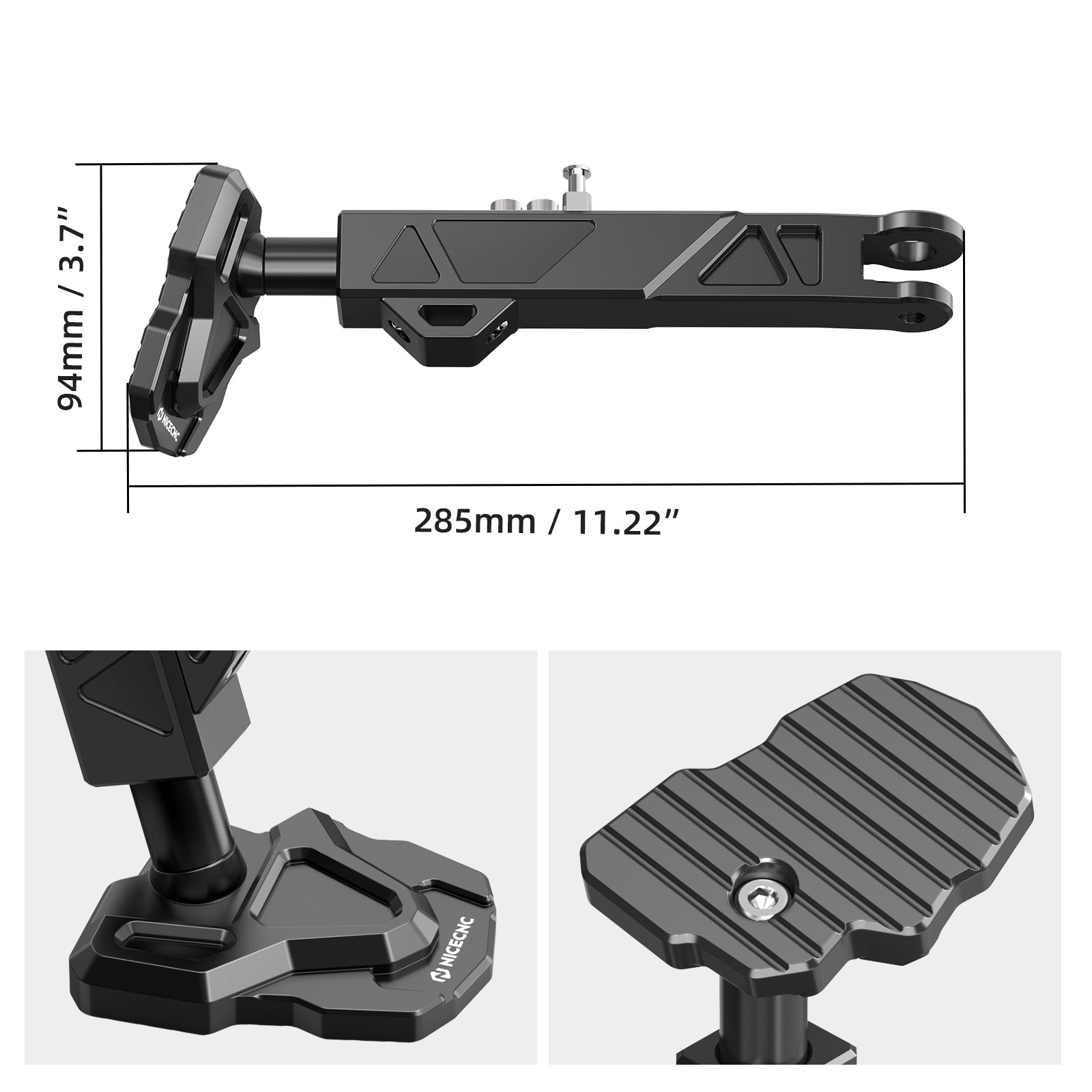 Adjustable Kickstand Side Stand For Honda CRF1100L Africa Twin 2020-2025