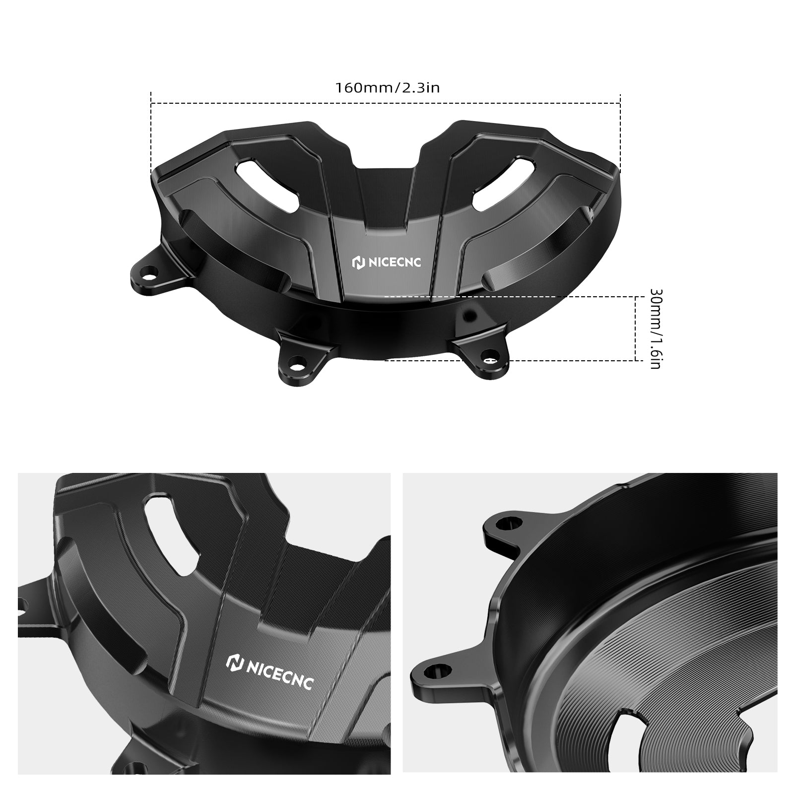 Left Engine Motor Stator Cover Guard For Honda CRF1100L Africa Twin 2020-2025