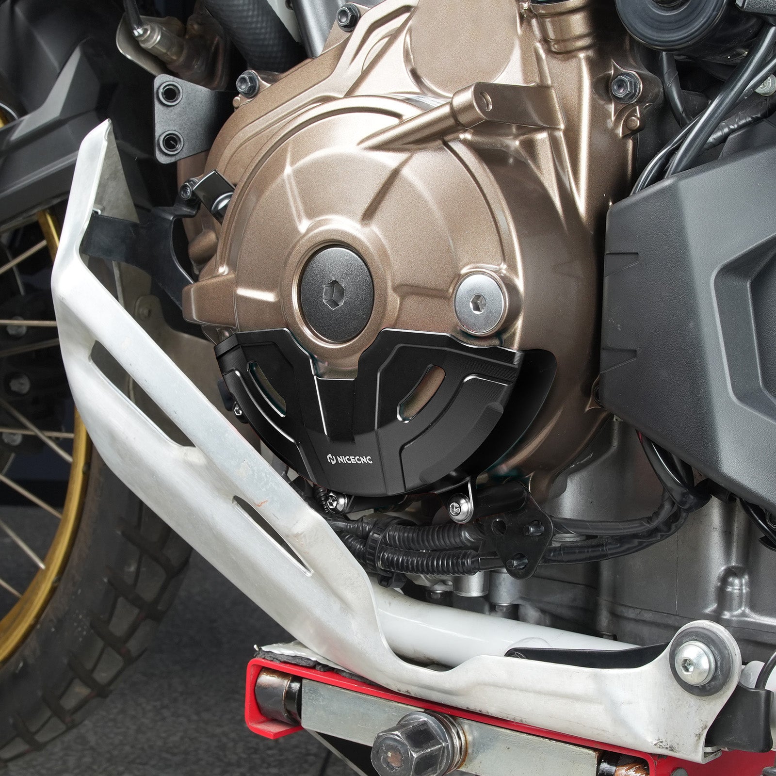 Left Engine Motor Stator Cover Guard For Honda CRF1100L Africa Twin 2020-2025