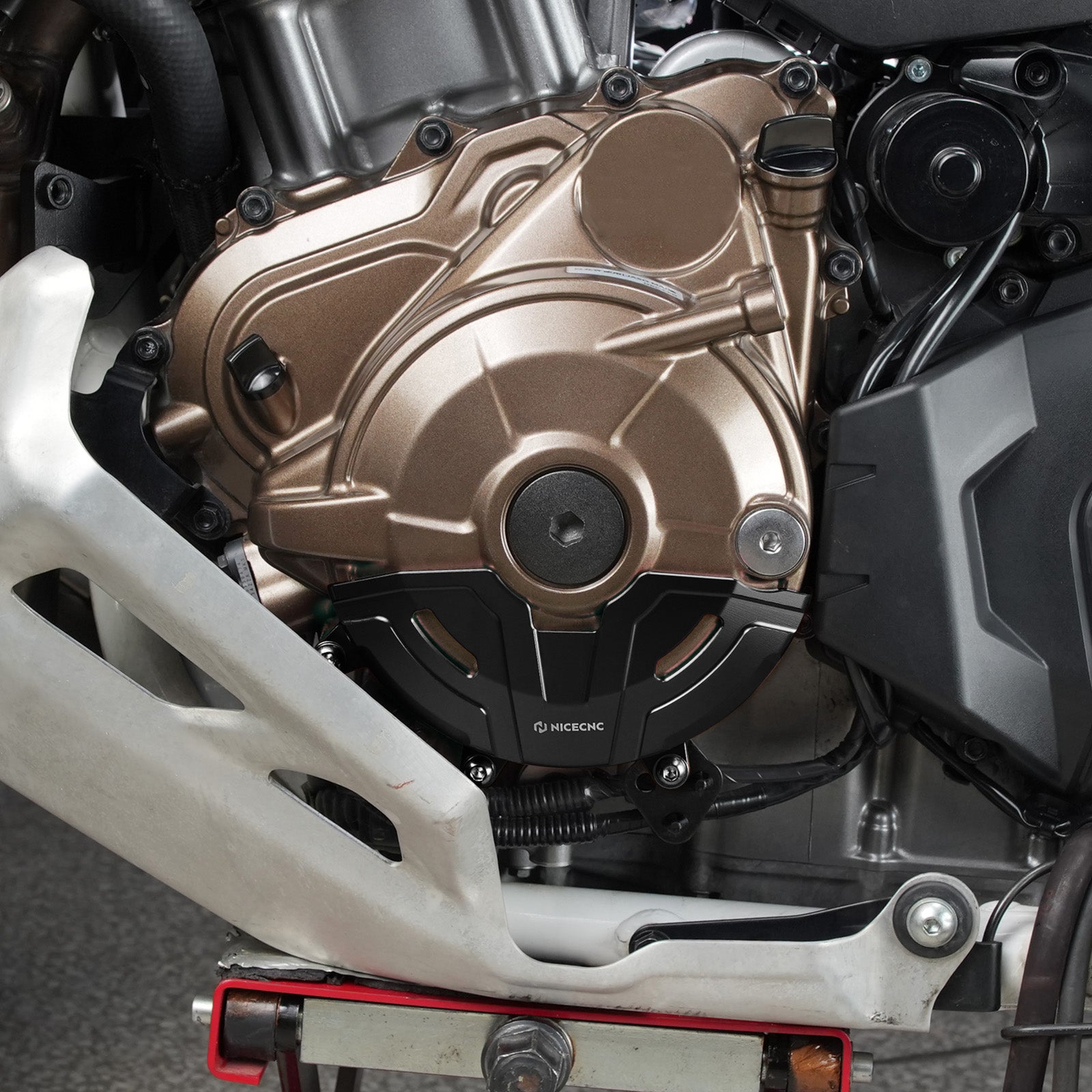 Left Engine Motor Stator Cover Guard For Honda CRF1100L Africa Twin 2020-2025