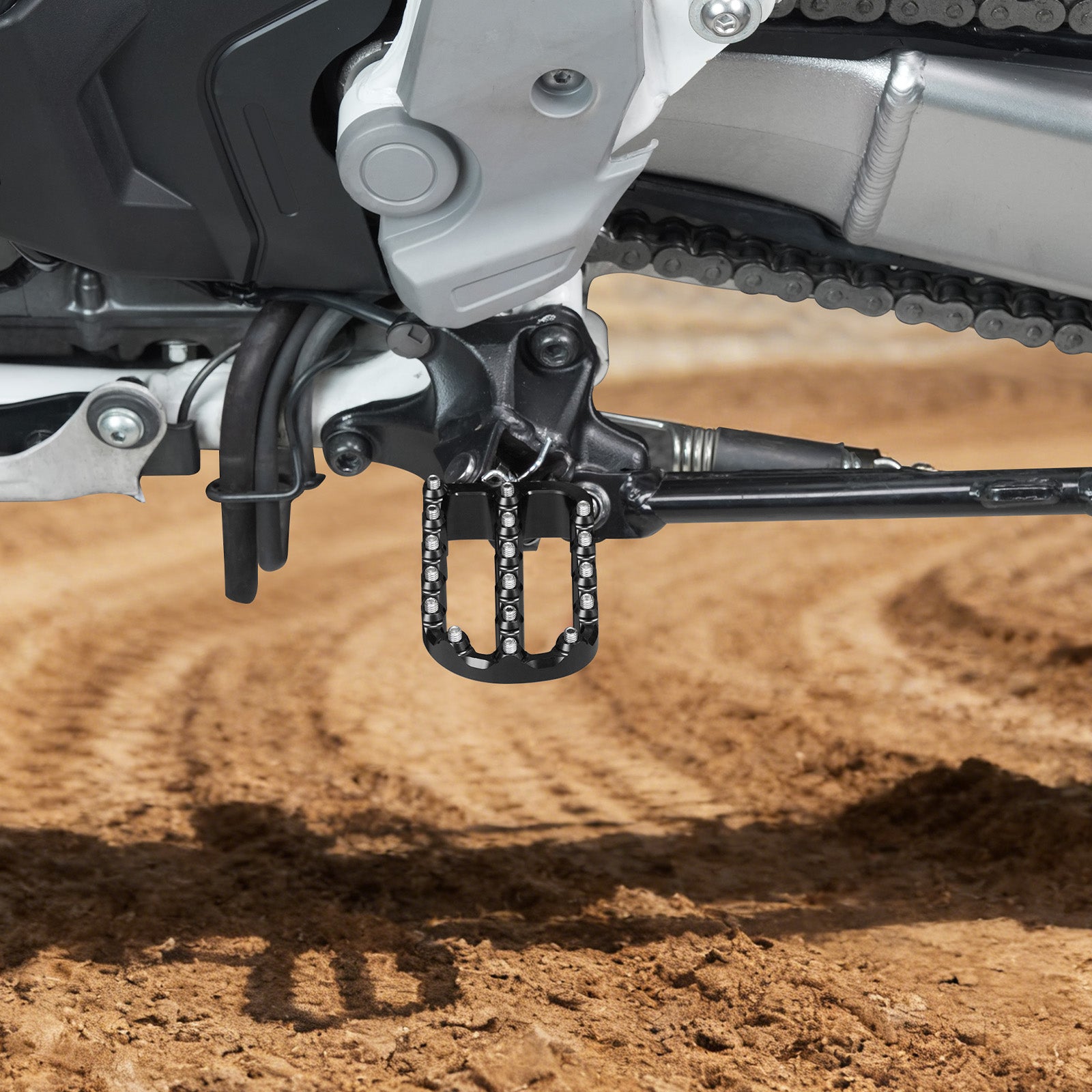 Enlarged Footpegs & Dual Control Brake Pedal Extender For Honda CRF1100L Africa Twin