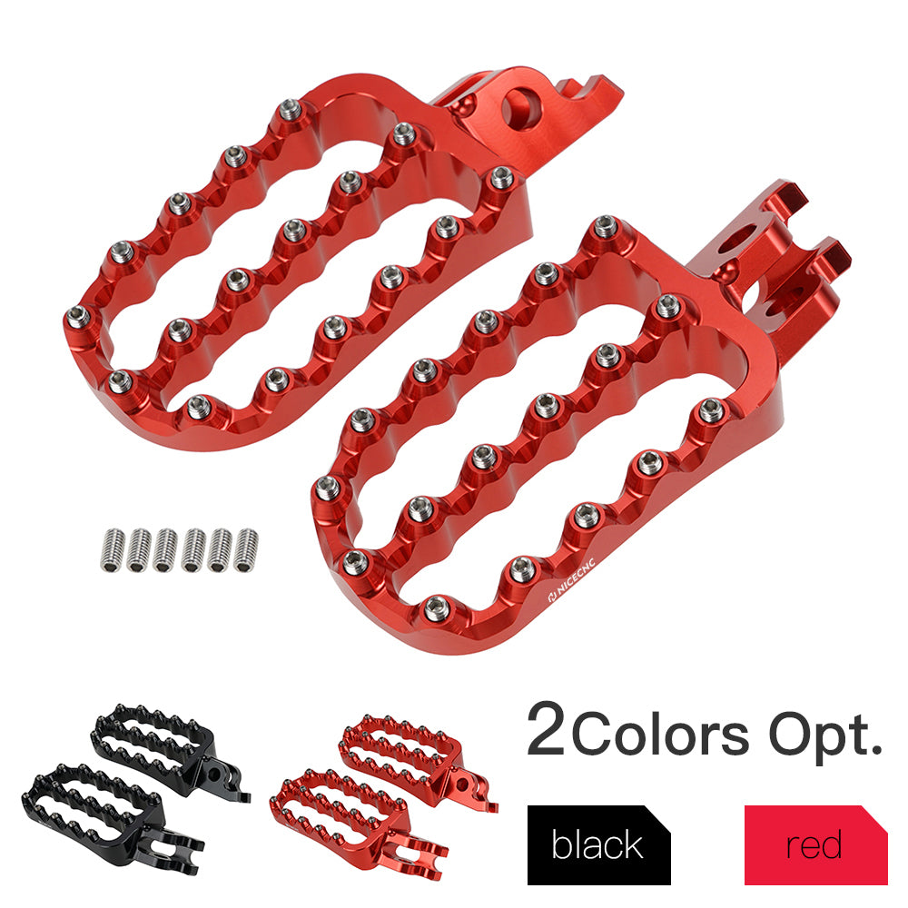 Wide Enlarged Foot Pegs Pedals Set For Honda CRF250RX / L CRF450L / RX CRF1000L