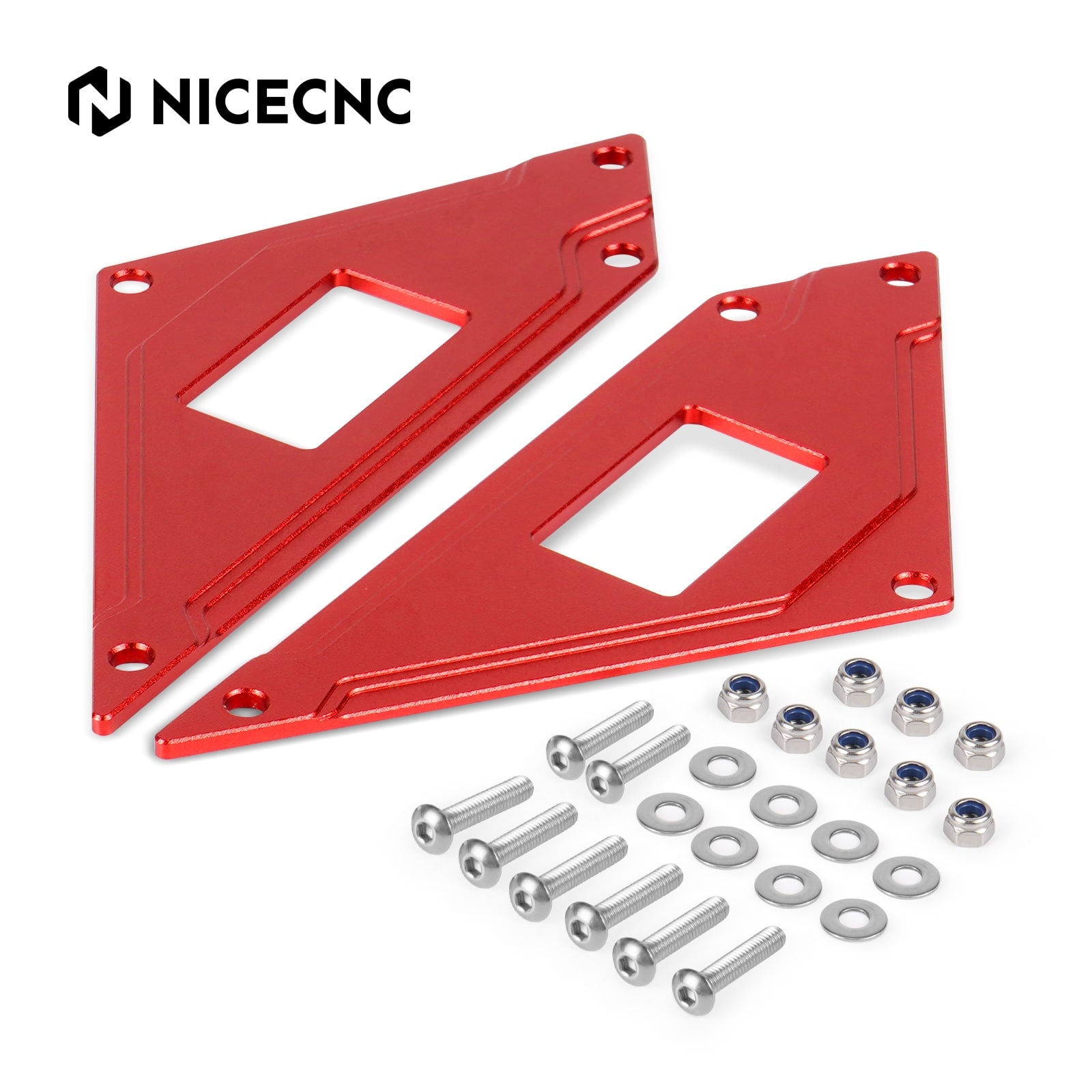 Left & Right Drivers Side Rocker Switch Panel Plate For Honda Talon 1000 R X X-4