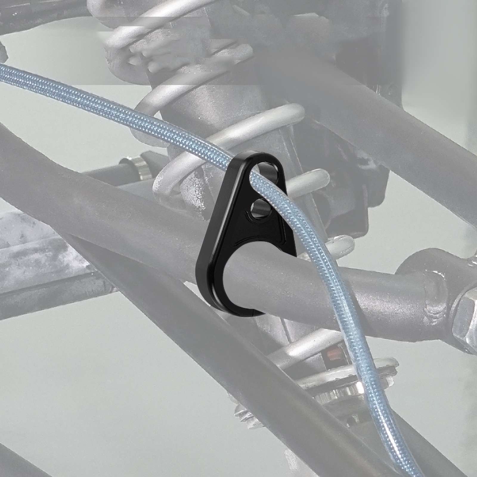 NICECNC para Polaris RZR XP 1000 2014-2015 0,6 "-1" 25mm abrazaderas de línea de freno de brazo A 2 uds