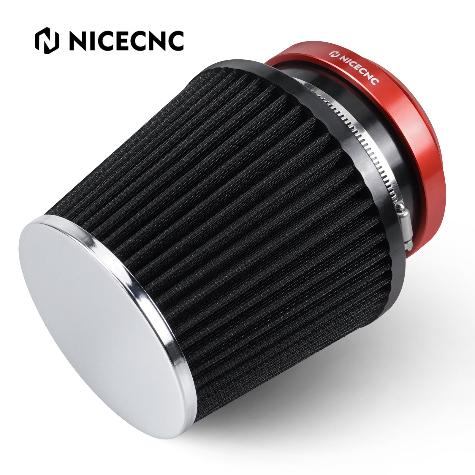 High-Flow Air Filter Intake Cleaner w/Adapter Kit For Honda TRX450 R / ER