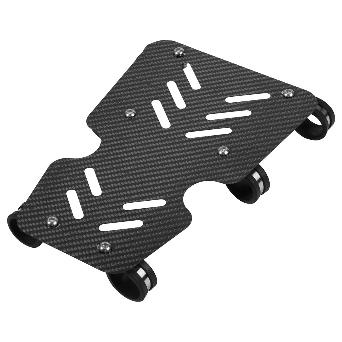 ATV Carbon Fiber Radiator Frame Mud Splash Guard For Honda TRX 450 R / ER