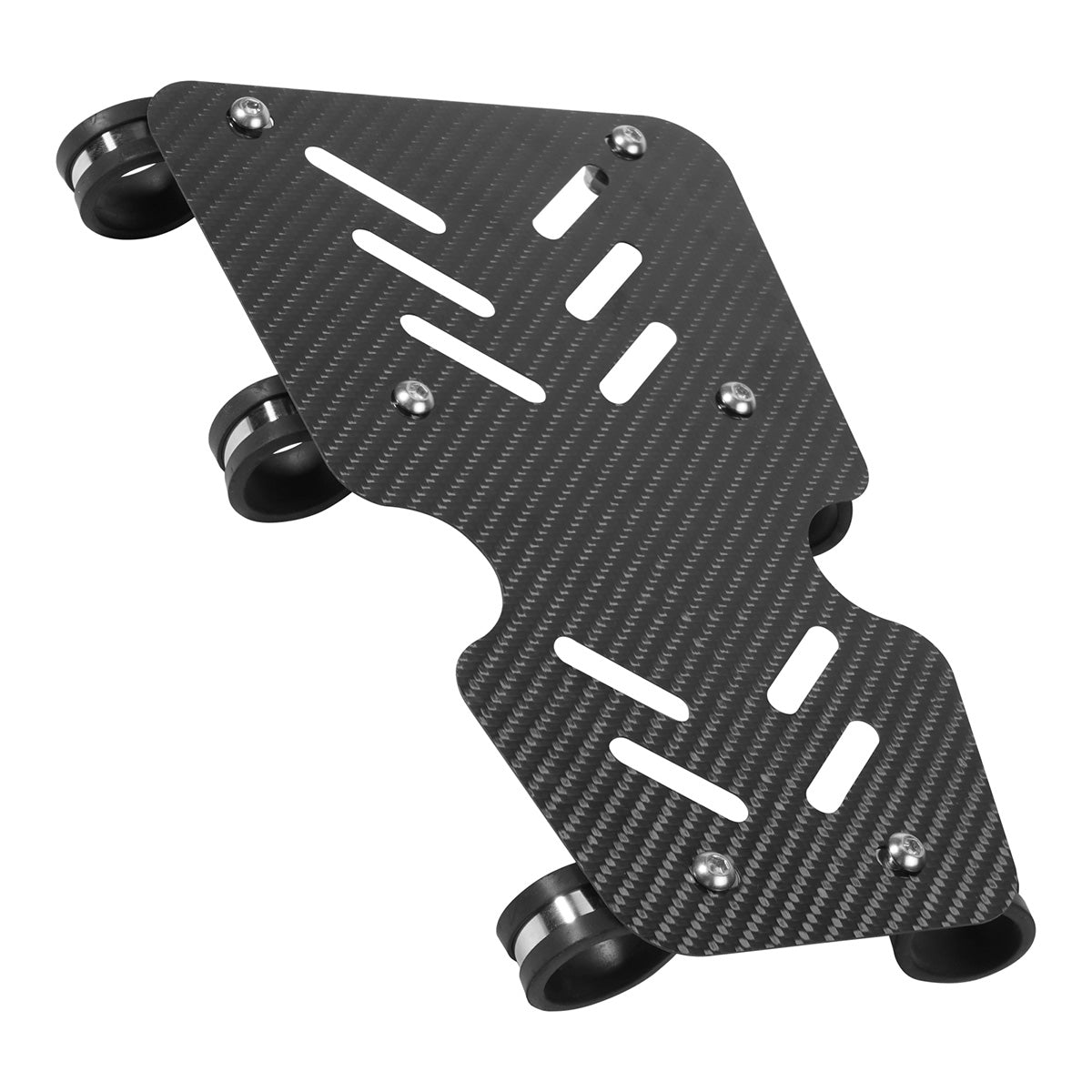 ATV Carbon Fiber Radiator Frame Mud Splash Guard For Honda TRX 450 R / ER