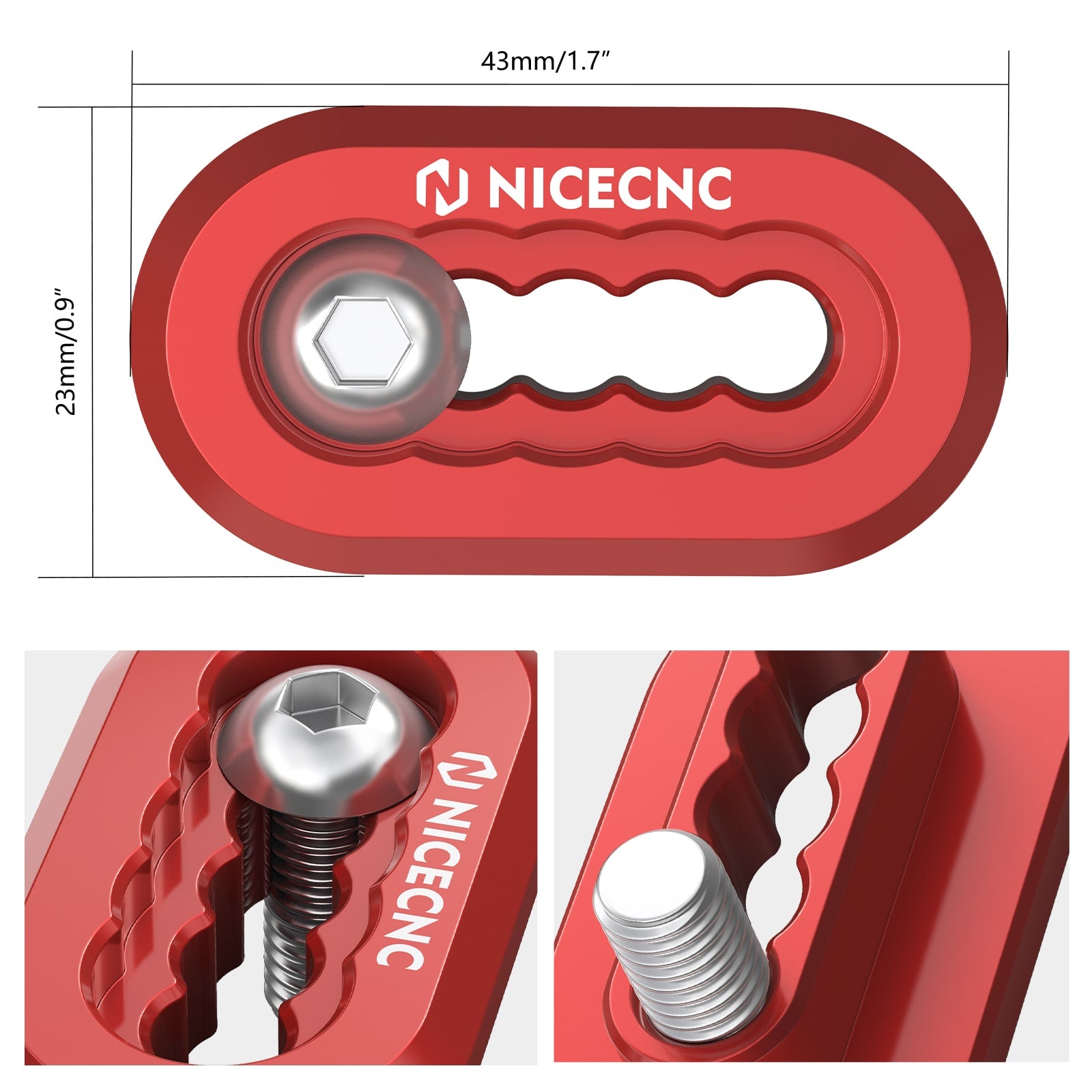 ATV Adjustable Fuel Tank Seat Washer Bolt Screw For Honda TRX 450 R / ER